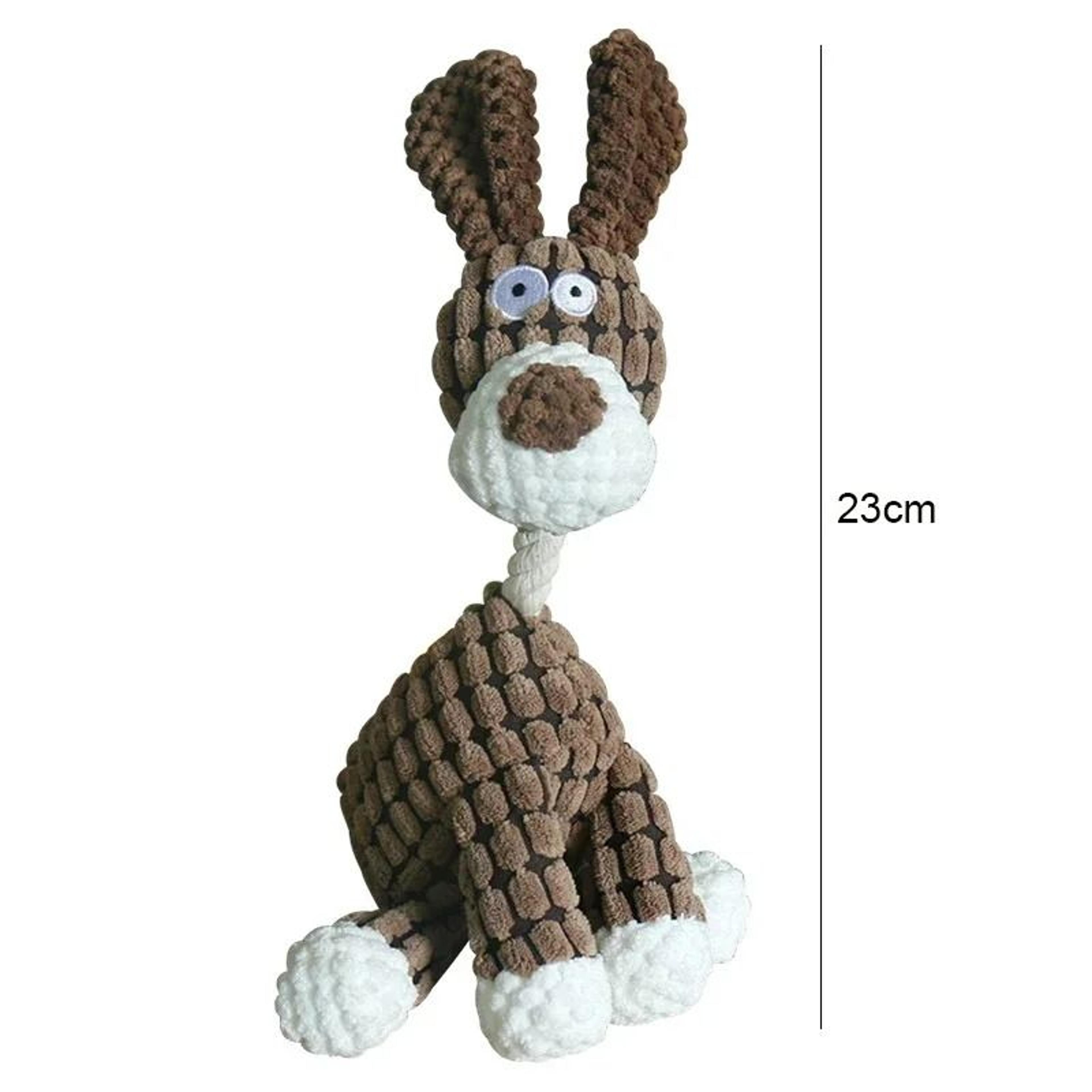 Donkey Plush Chew Toy For Dogs And Puppies With Squeaker 6