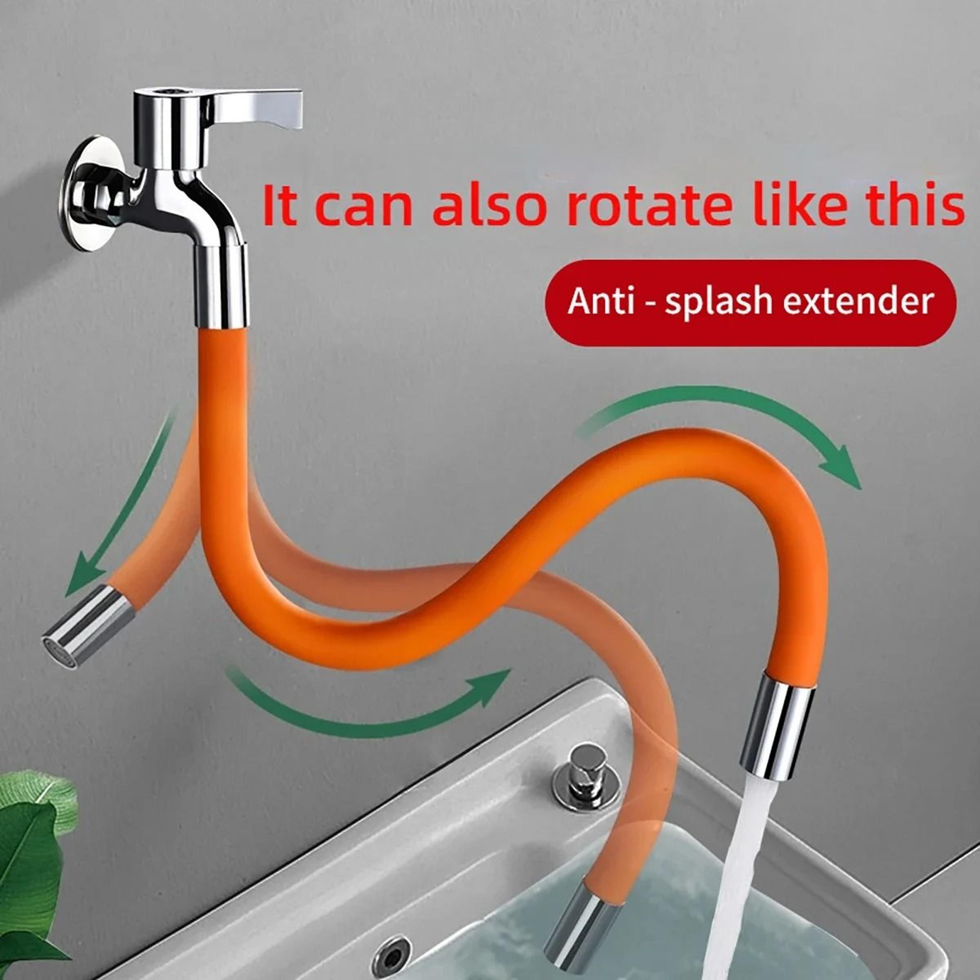 Universal Silicone Faucet Extension Pipe For Kitchen And Bathroom 4