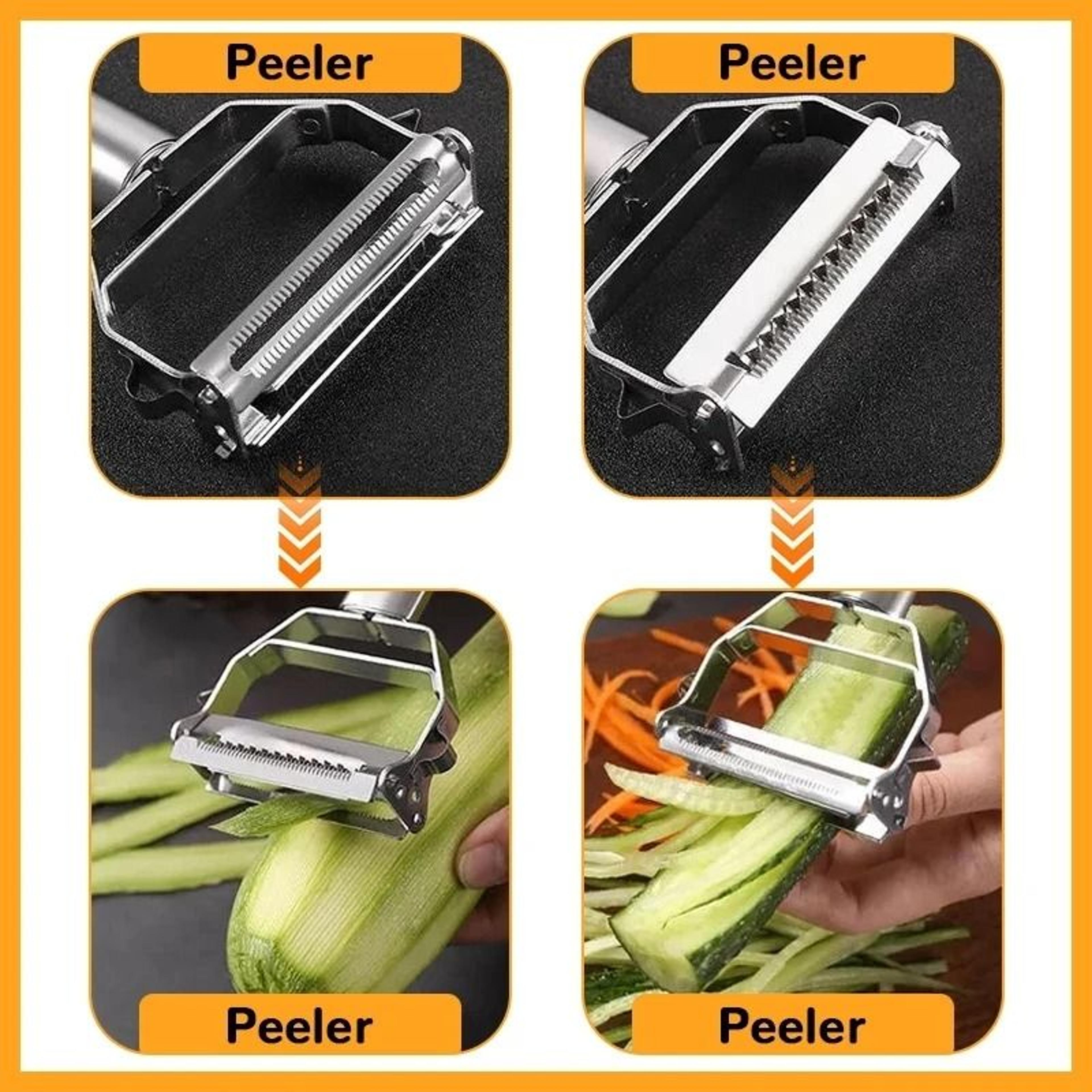 Stainless Steel Double Head Vegetable Peeler 5