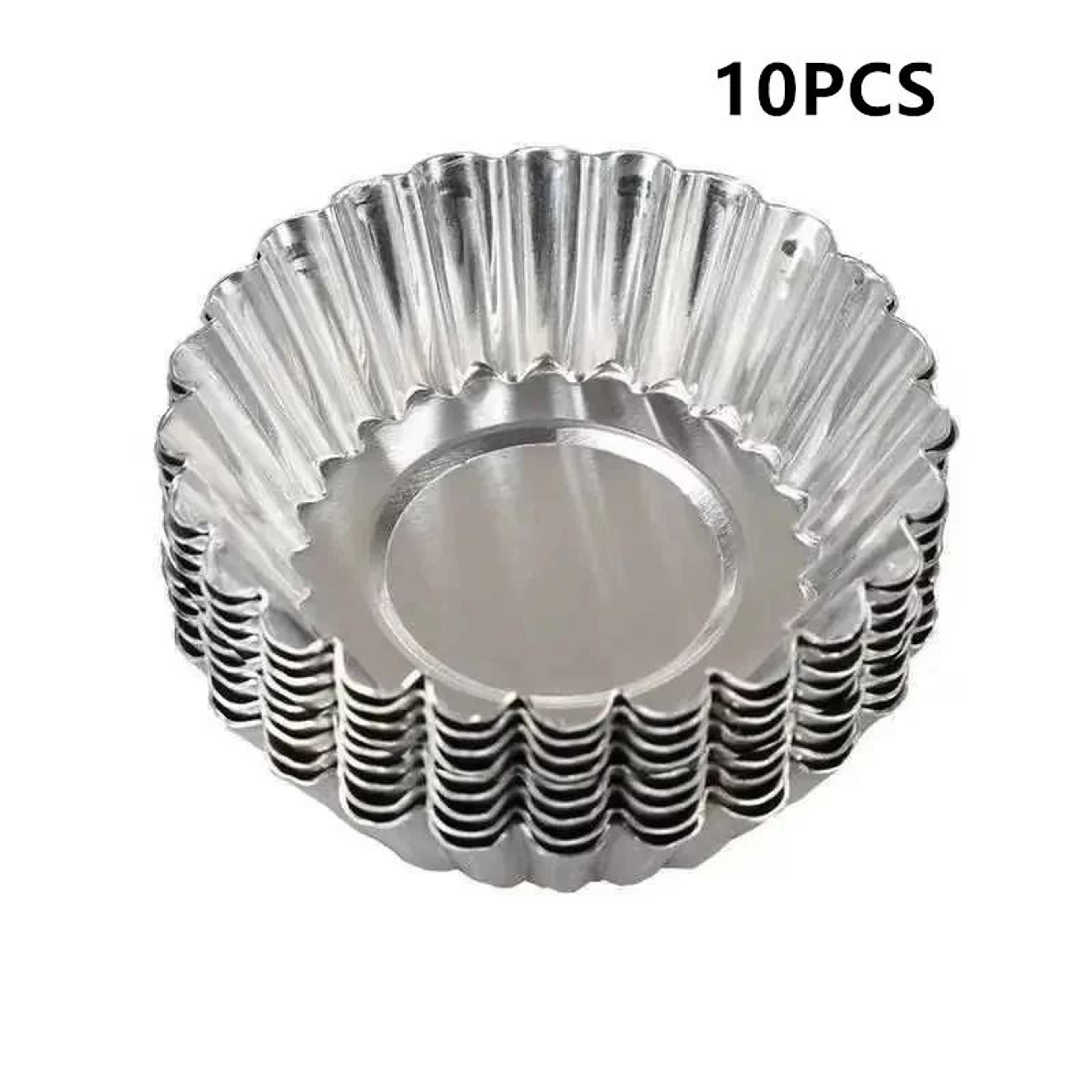 Reusable Aluminum Egg Tart And Dessert Molds 7