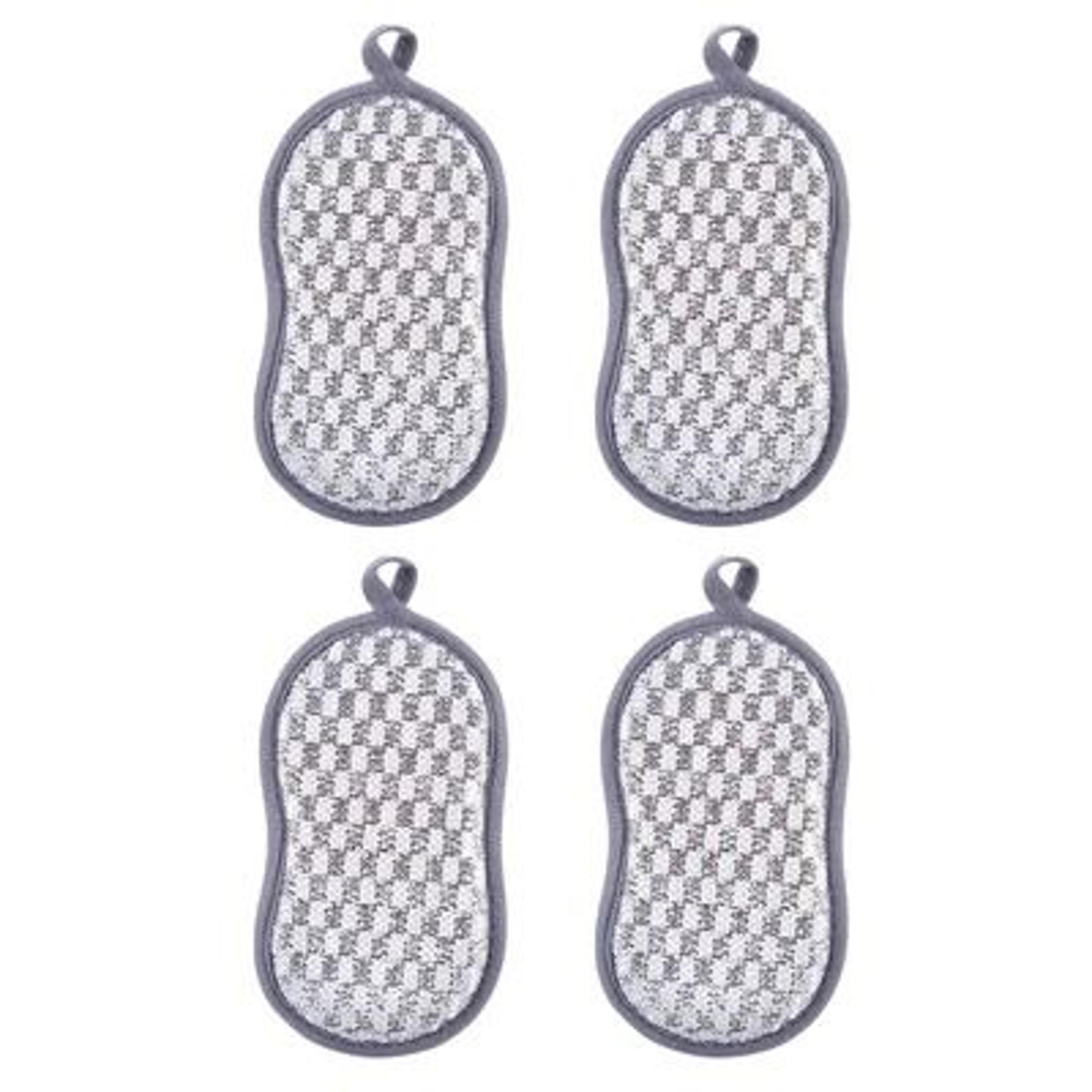 Double Sided Kitchen Cleaning Sponge Scrubber 12