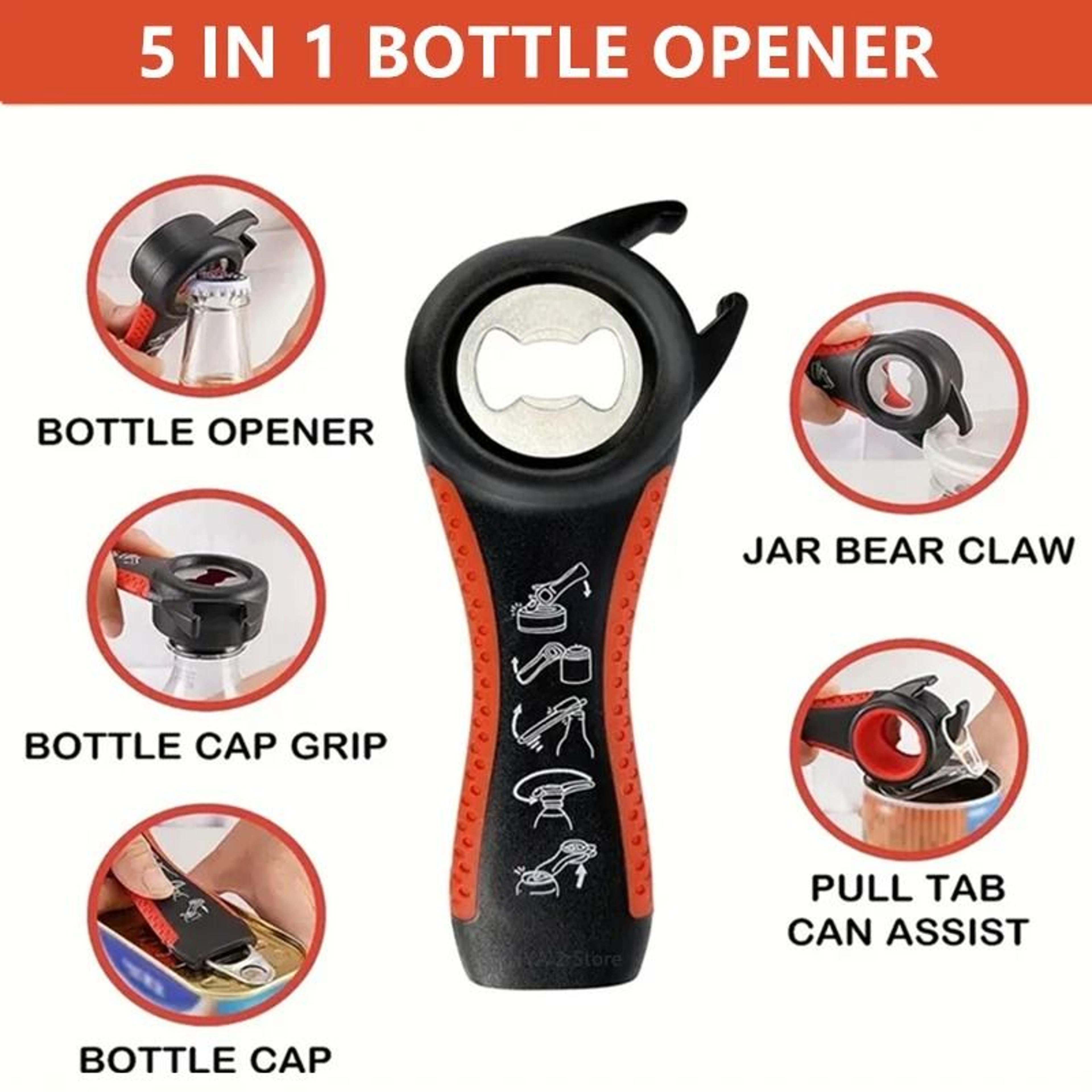 Multi Functional 5 In 1 Can And Bottle Opener 1