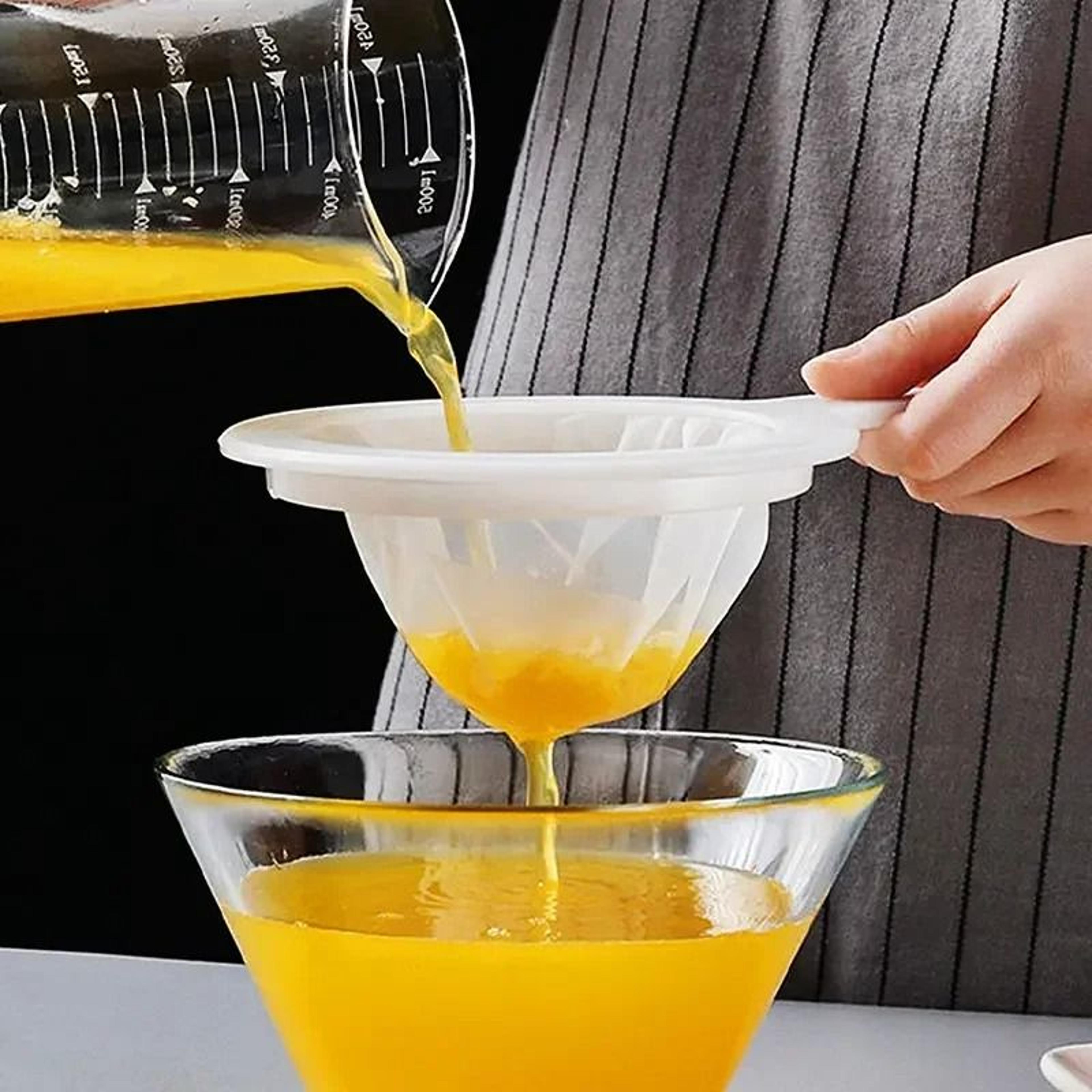Reusable Nylon Filter Bag For Soy Milk Coffee Tea And Juice 4