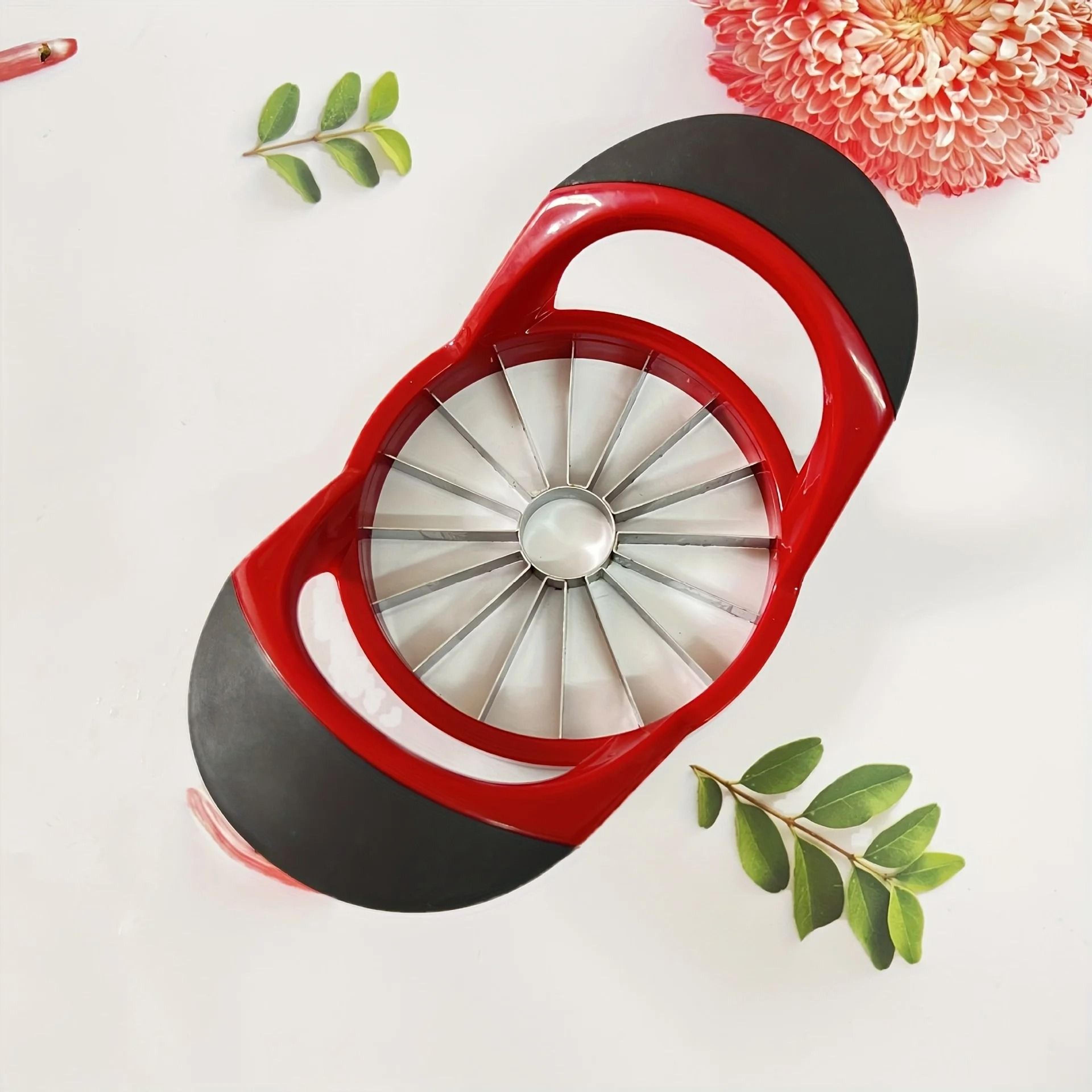 16-blade stainless steel apple slicer and corer