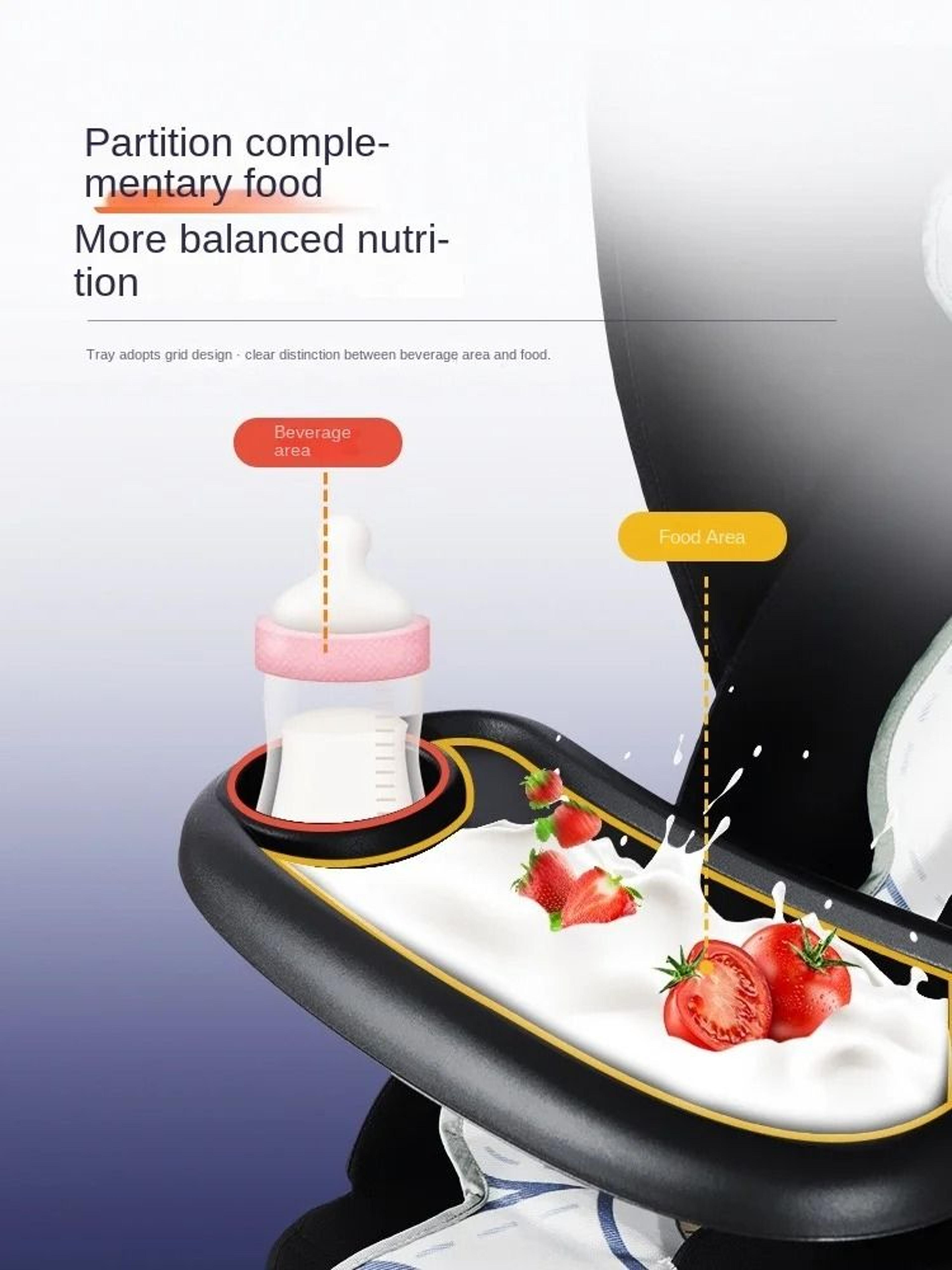 Baby Stroller Food Tray With Cup Holder 5