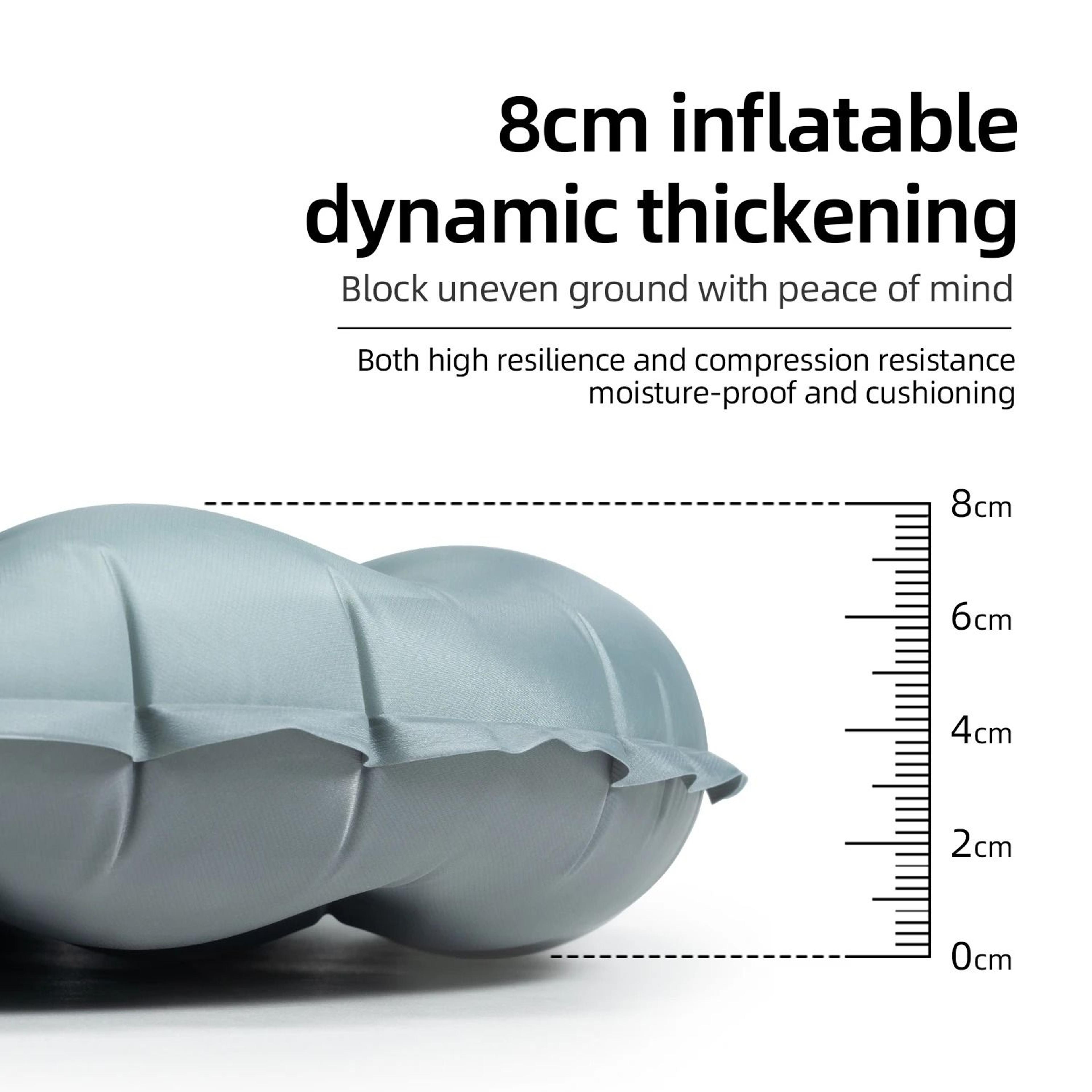 Ultralight Inflatable Camping Mattress Pad  Waterproof Foldable Sleeping Mat For Outdoor Hiking And 5