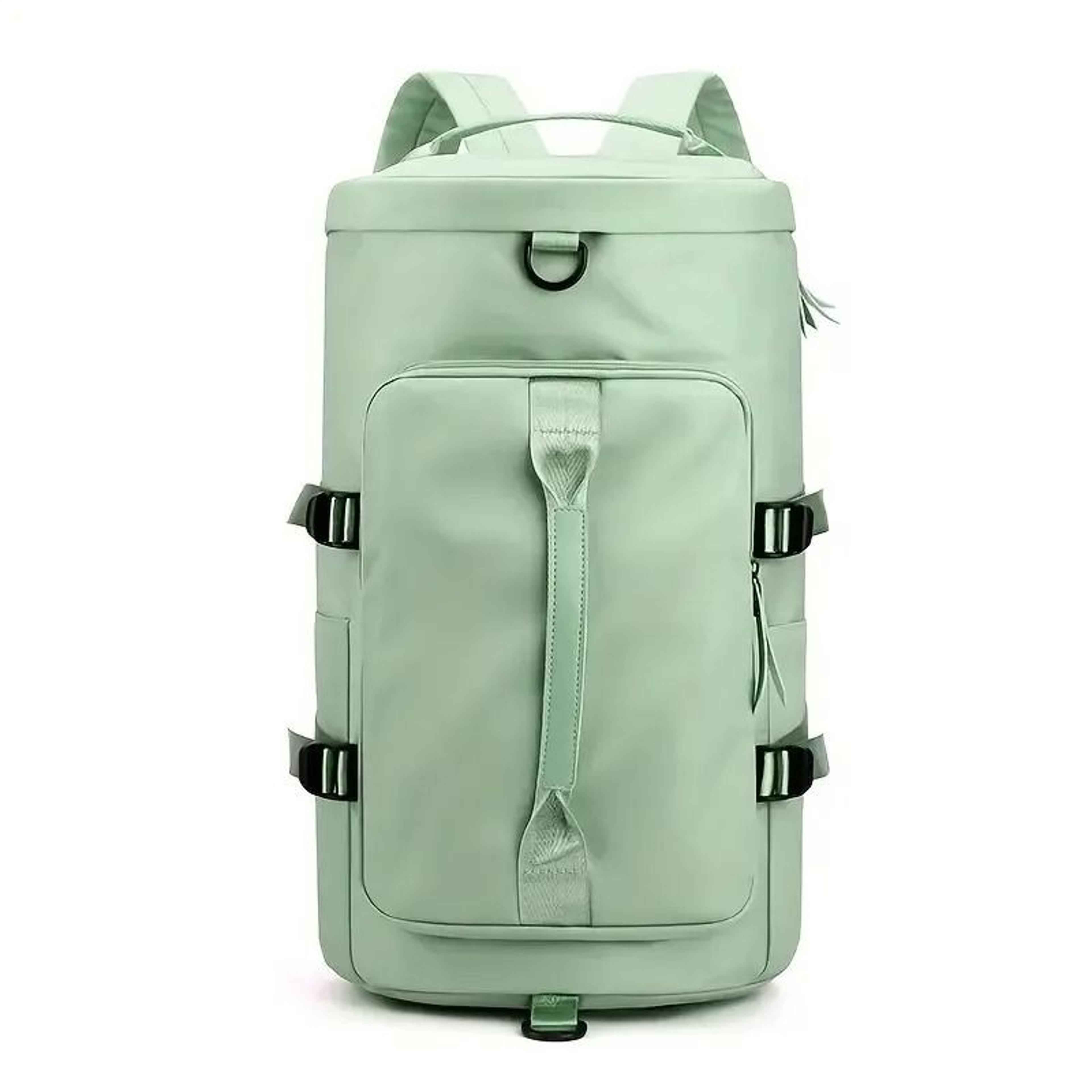 Large Capacity Waterproof Travel Backpack Duffel Bag With Shoe Compartment And Wet Dry Separation 14