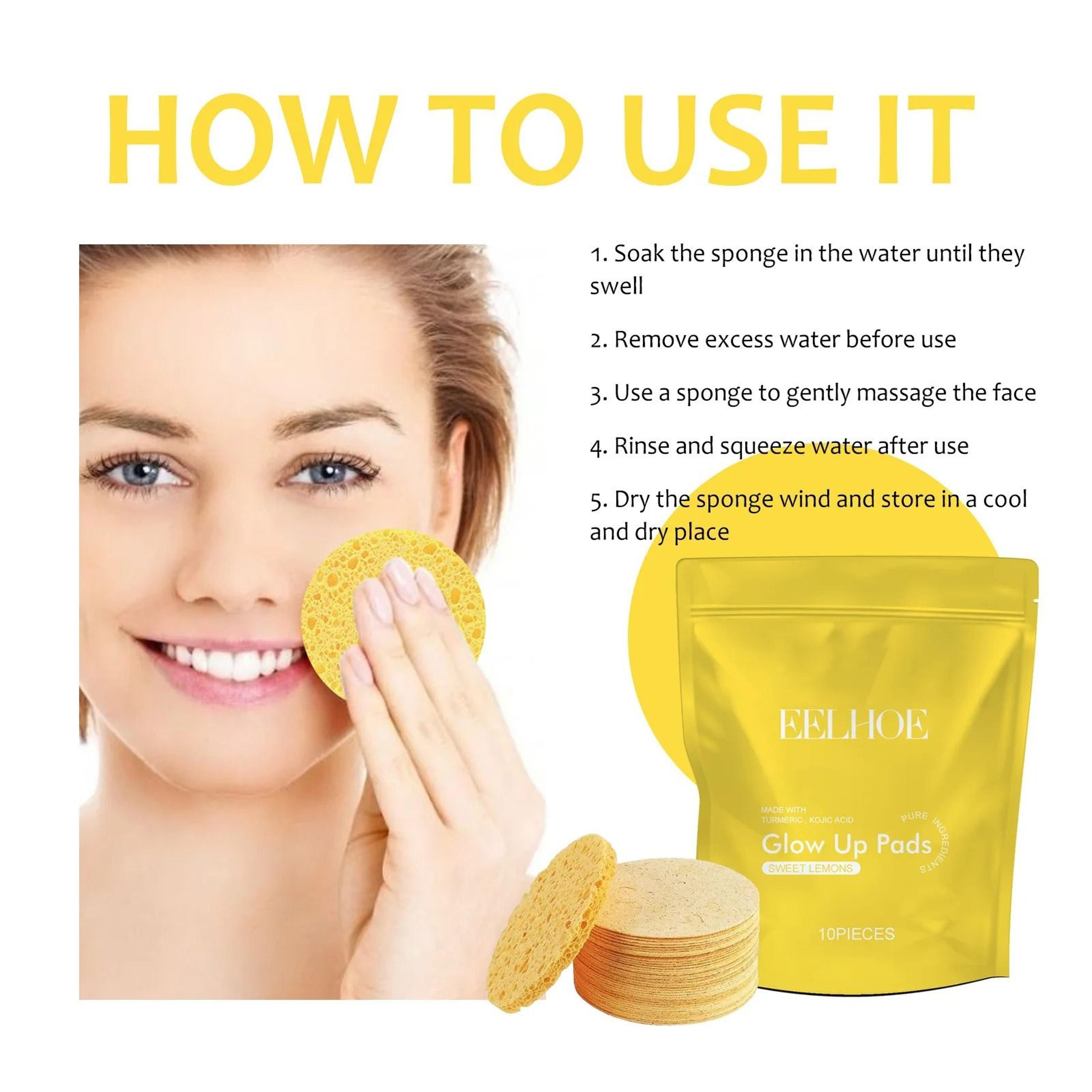 Turmeric Kojic Acid Exfoliating Cleansing Pads For Daily Deep Cleaning And Brightening 6