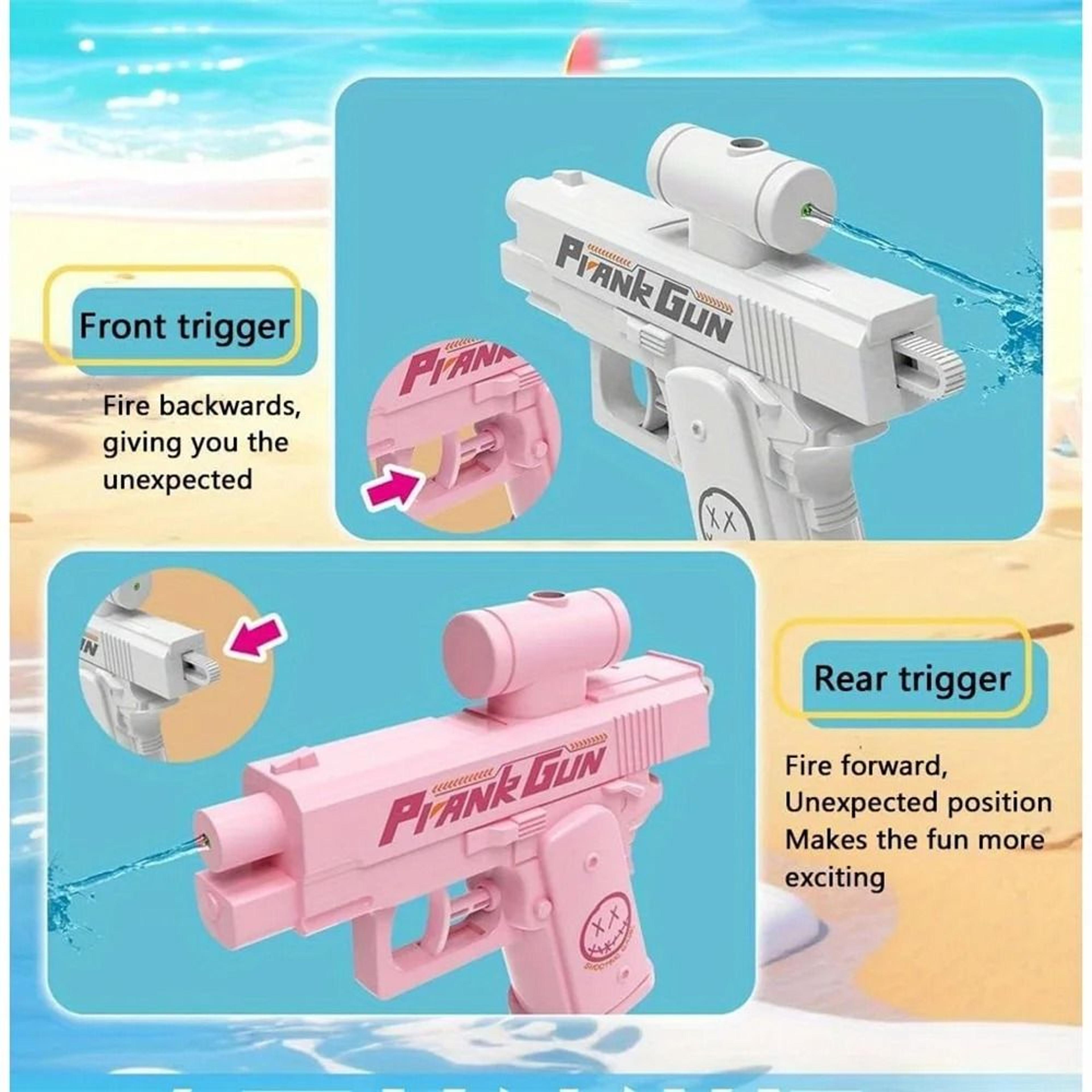Outdoor Double Sided Reverse Water Gun Toy For Kids  Fun Prank And Creative Summer Play 2