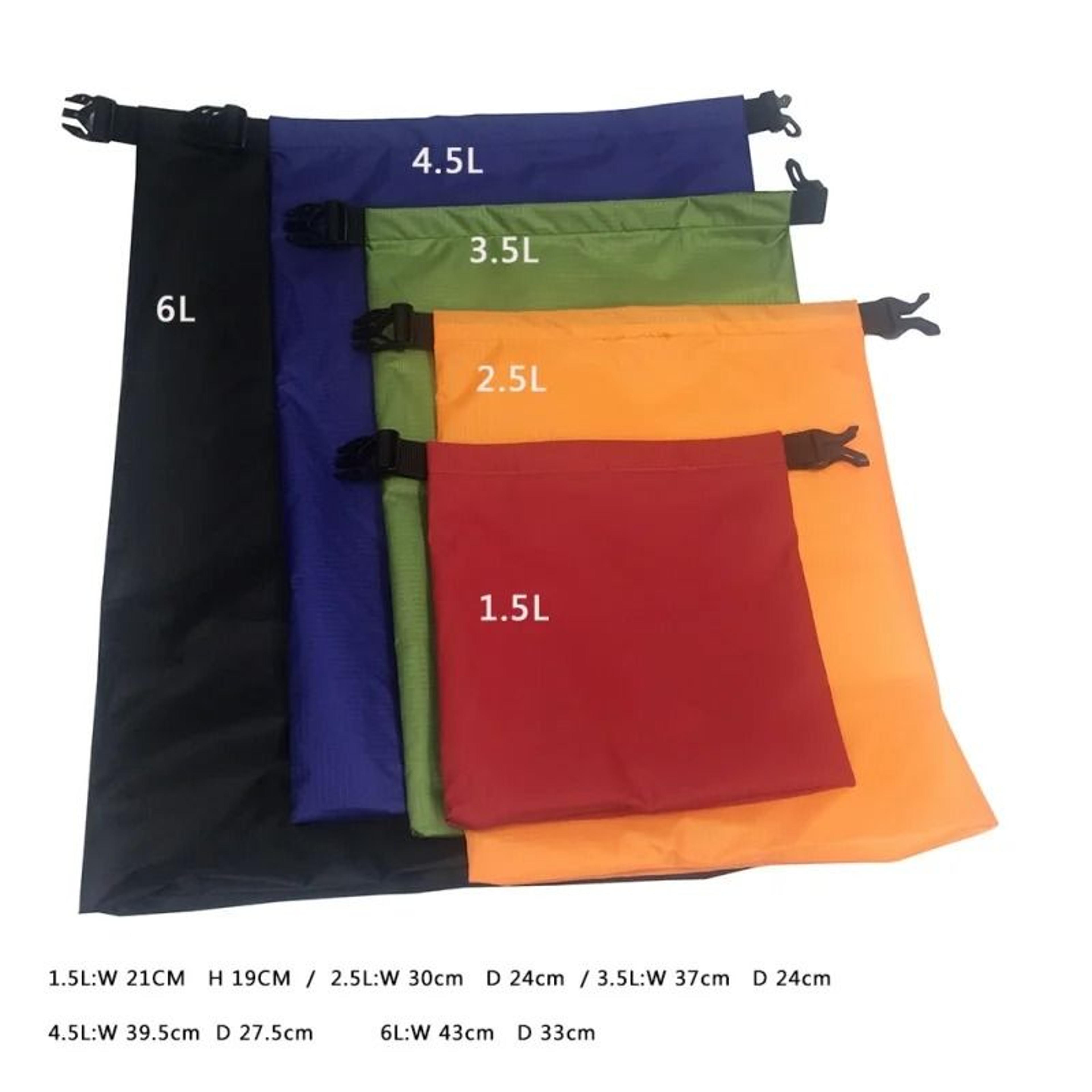 Waterproof Dry Bag Set For Camping Kayaking And Outdoor Adventures  5Piece Lightweight Storage Sack 1