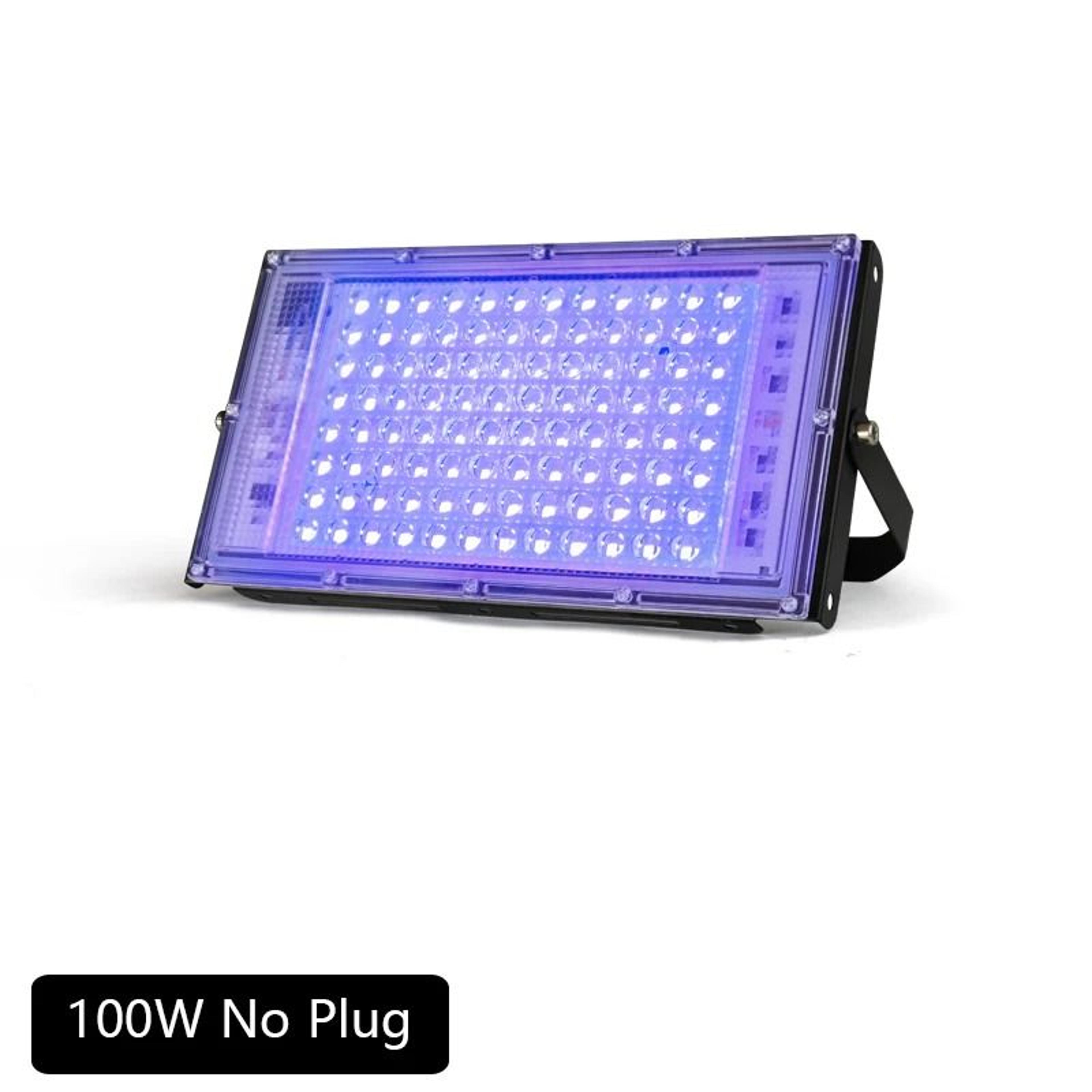 395nm 400nm Led UV Floodlight 220V Ultraviolet Stage Lamp 50W 100W LED Stage Blacklight Waterproof  9