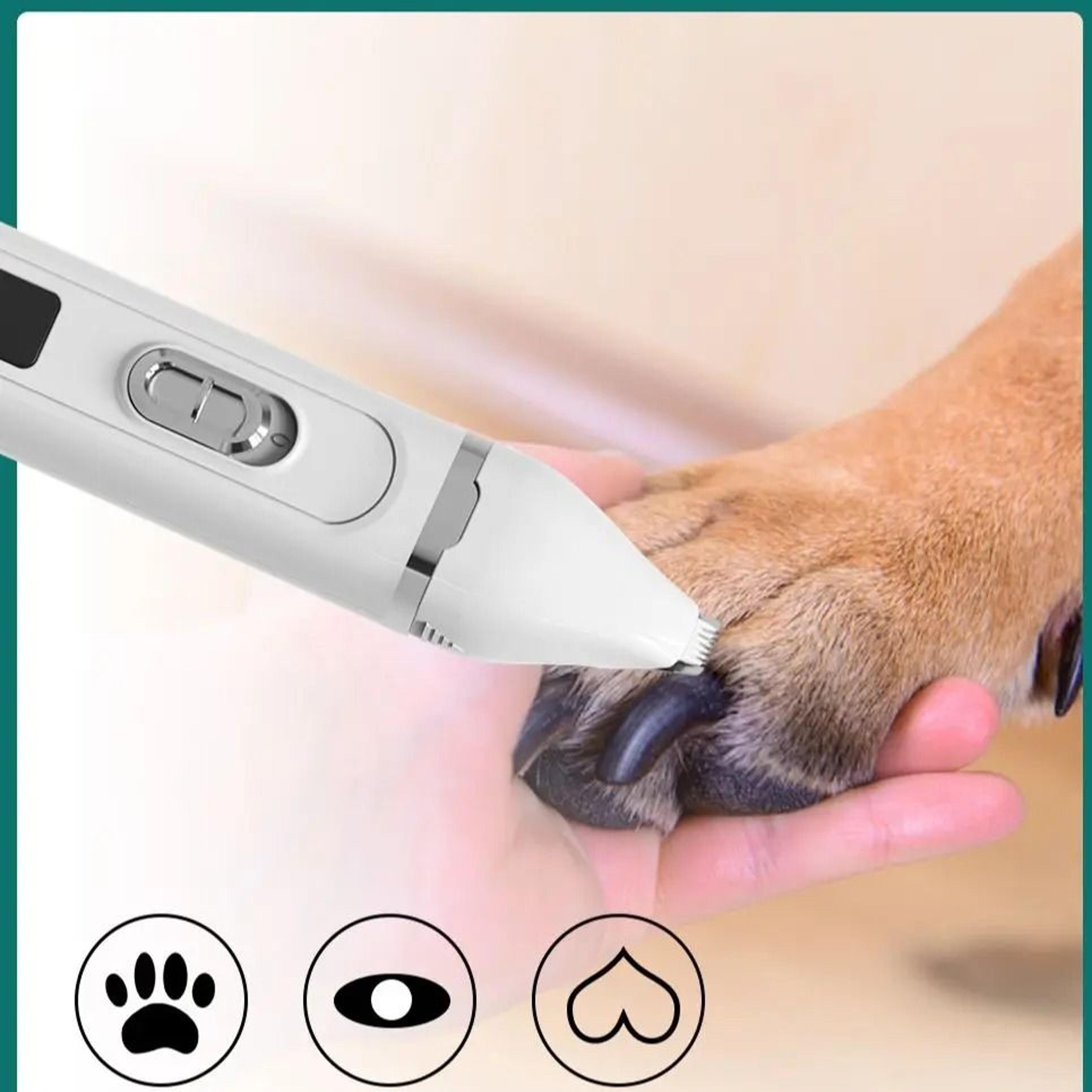 Professional Pet Hair Clippers  Silent USB Rechargeable Dog Grooming Trimmer For Cats And Dogs 1