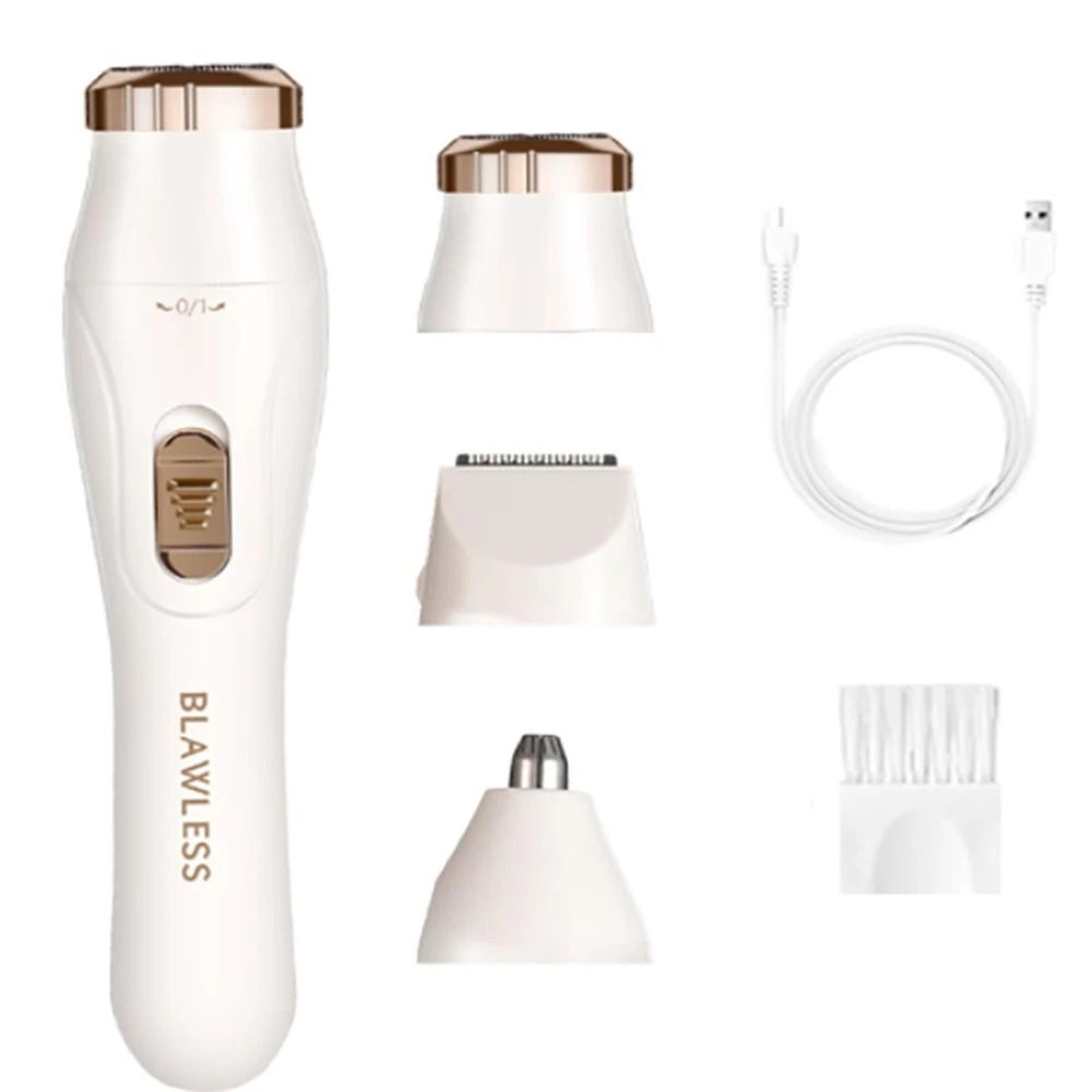 Portable Electric Shaver For Women Painless Rechargeable Body And Facial Hair Remover 6