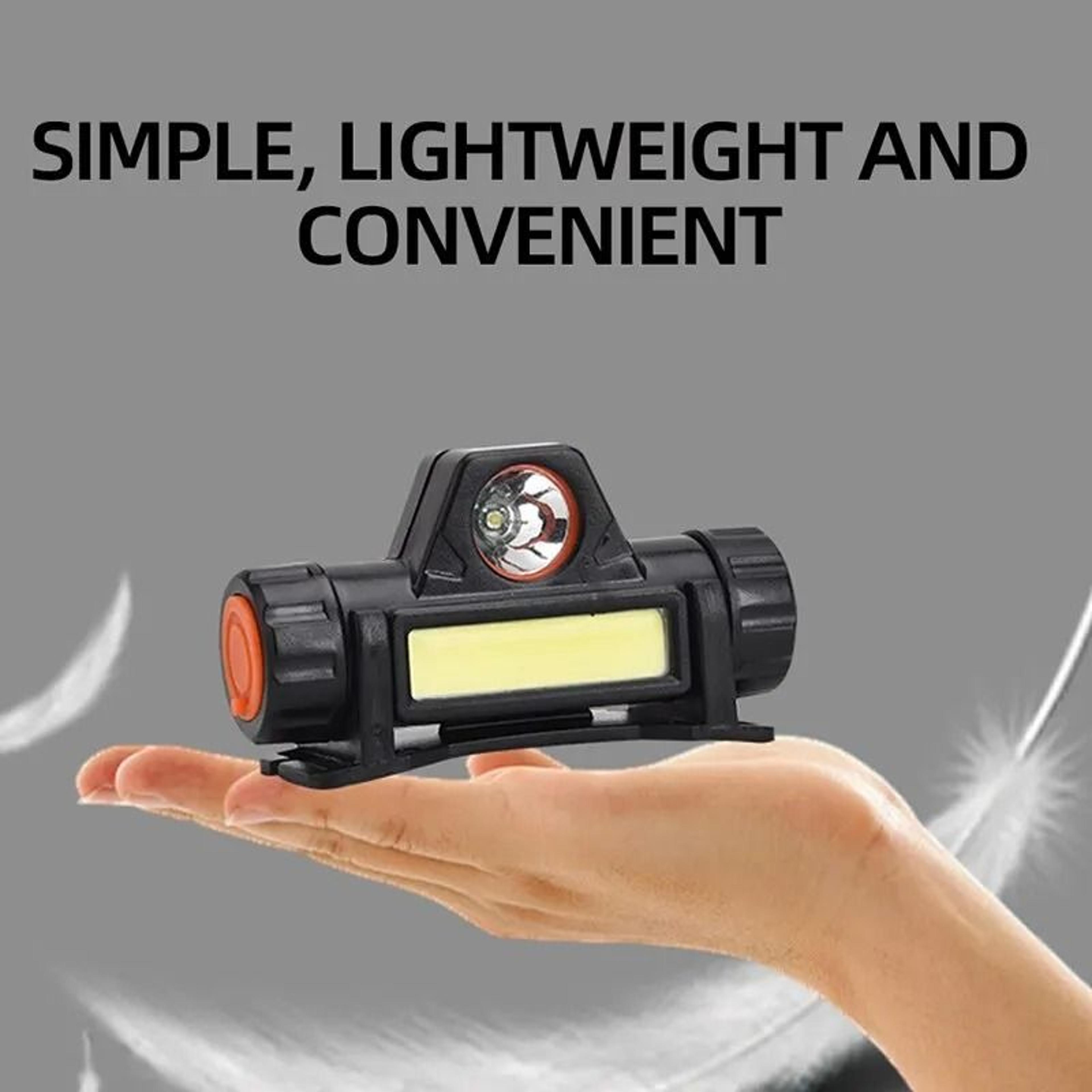 Rechargeable COB LED Headlamp Magnetic Waterproof Headlight For Outdoor Camping And Fishing 4