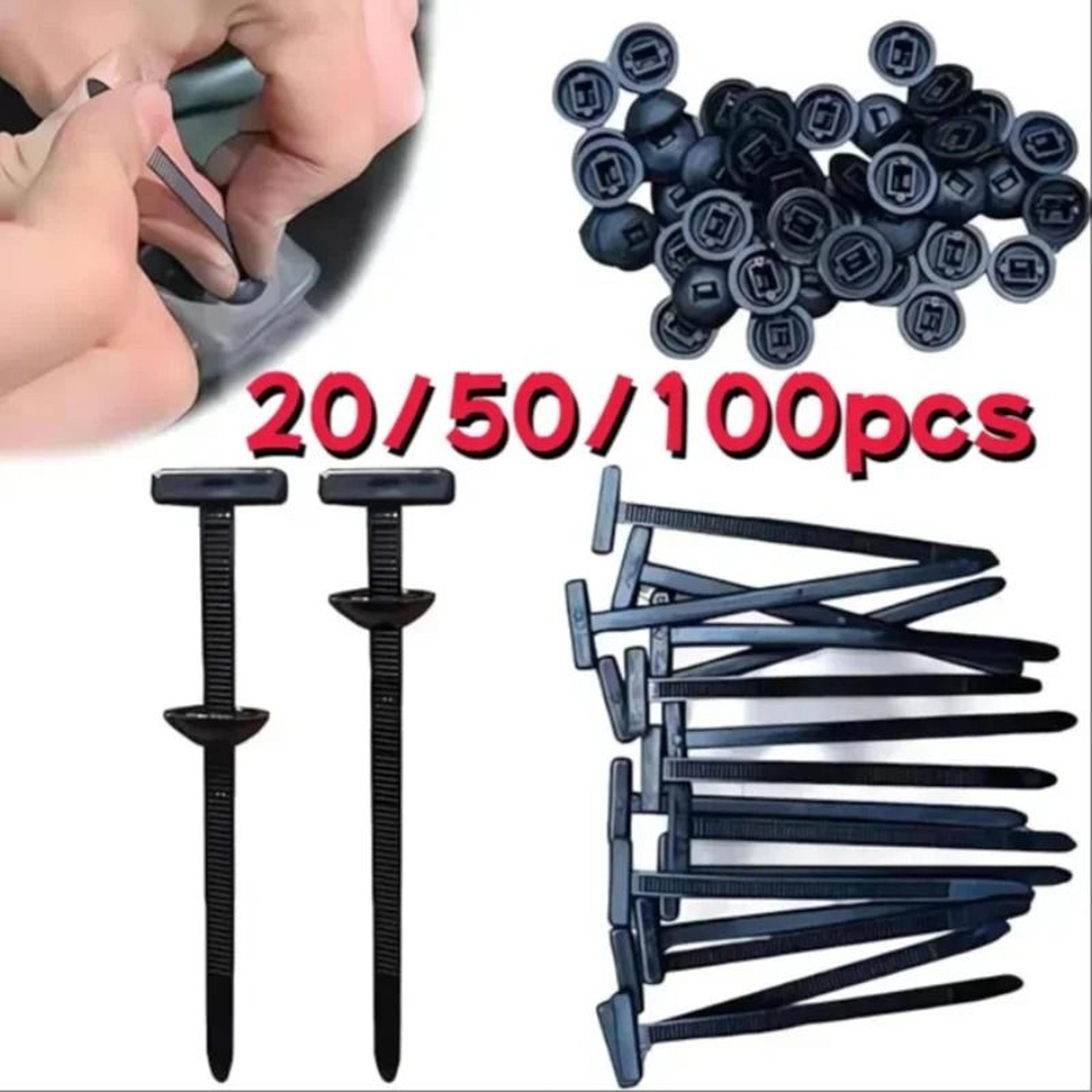 Universal Nylon Cable Tie Buckle Fastener For Car Fender Mudguard And Trunk Lining Repair 2