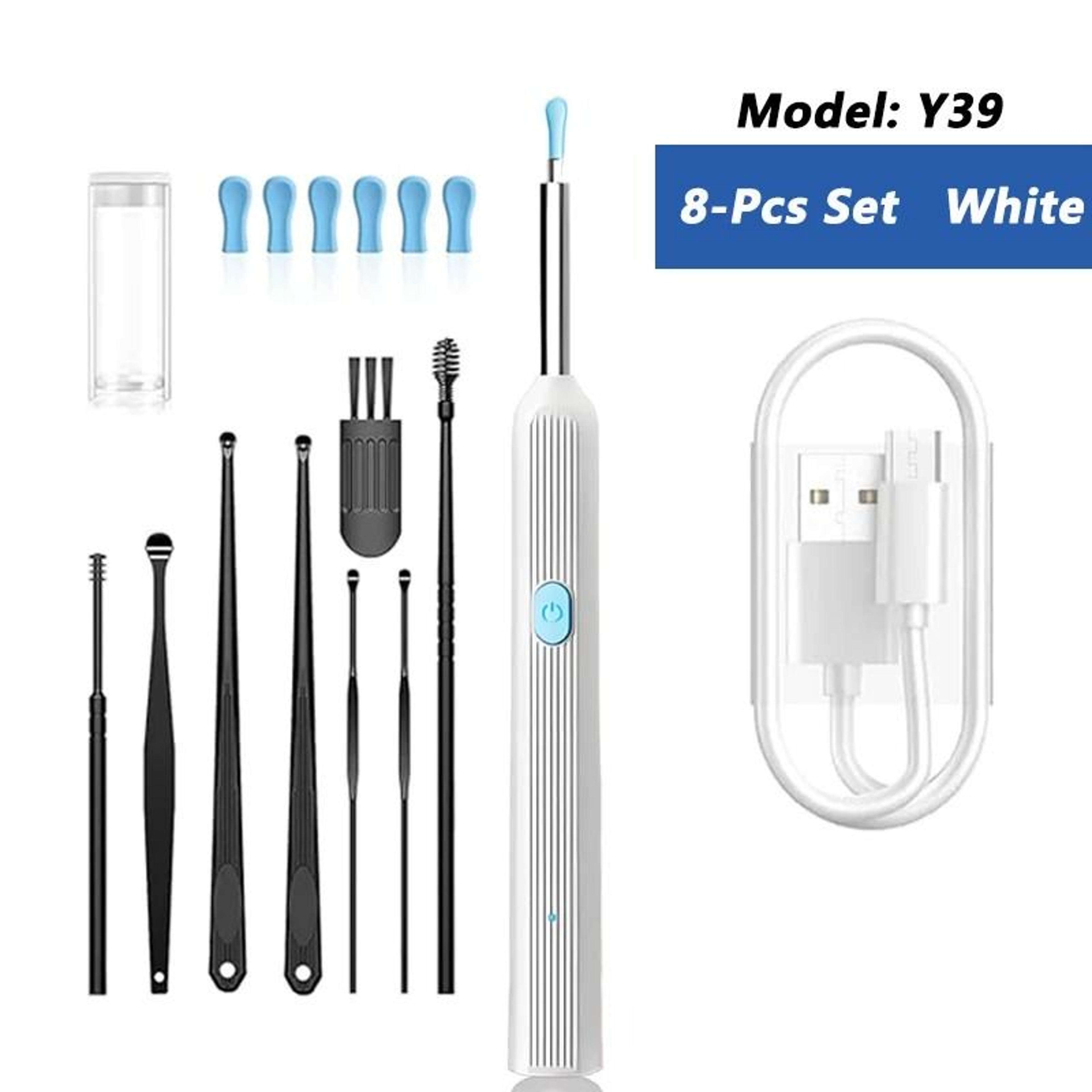 Visual Ear Wax Cleaner With HD Camera Safe Ear Cleaning Endoscope Tool With LED Light 10