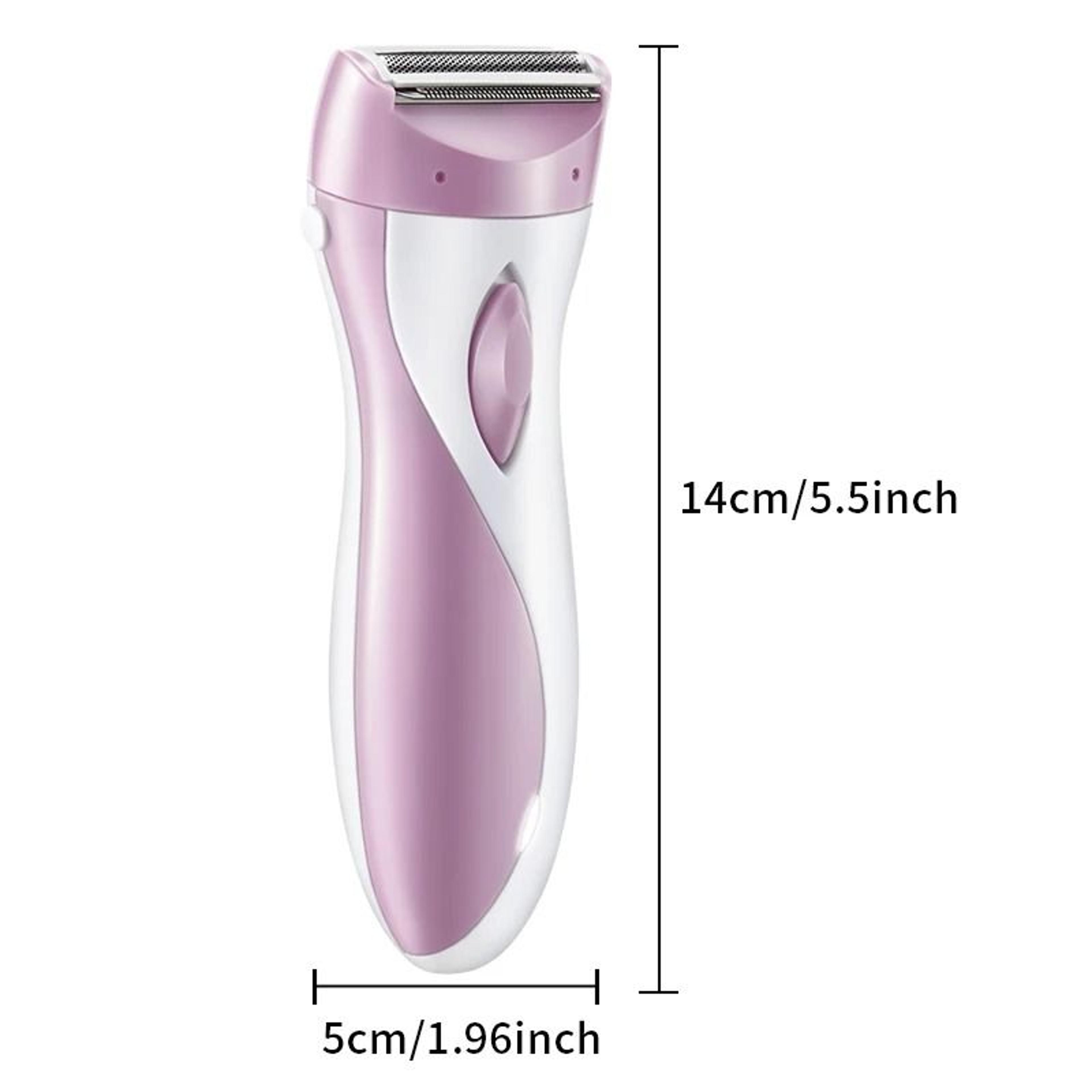 Rechargeable Womens Electric Razor USB Full Body Hair Removal Shaver For Armpit Bikini And Legs 2