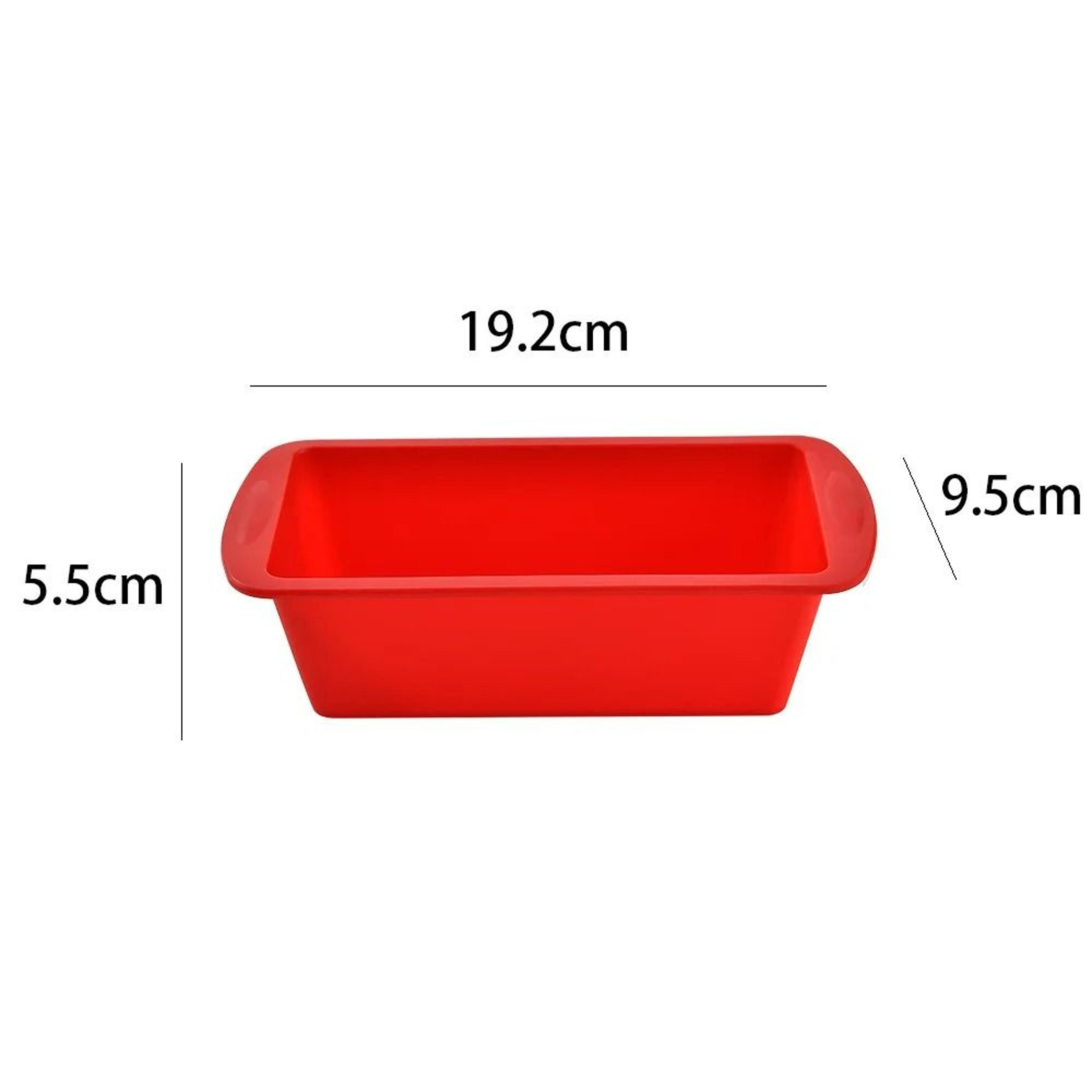 Silicone Bread And Cake Baking Pan  Rectangular NonStick Loaf Mold For Brownies Cheesecake And Past 3