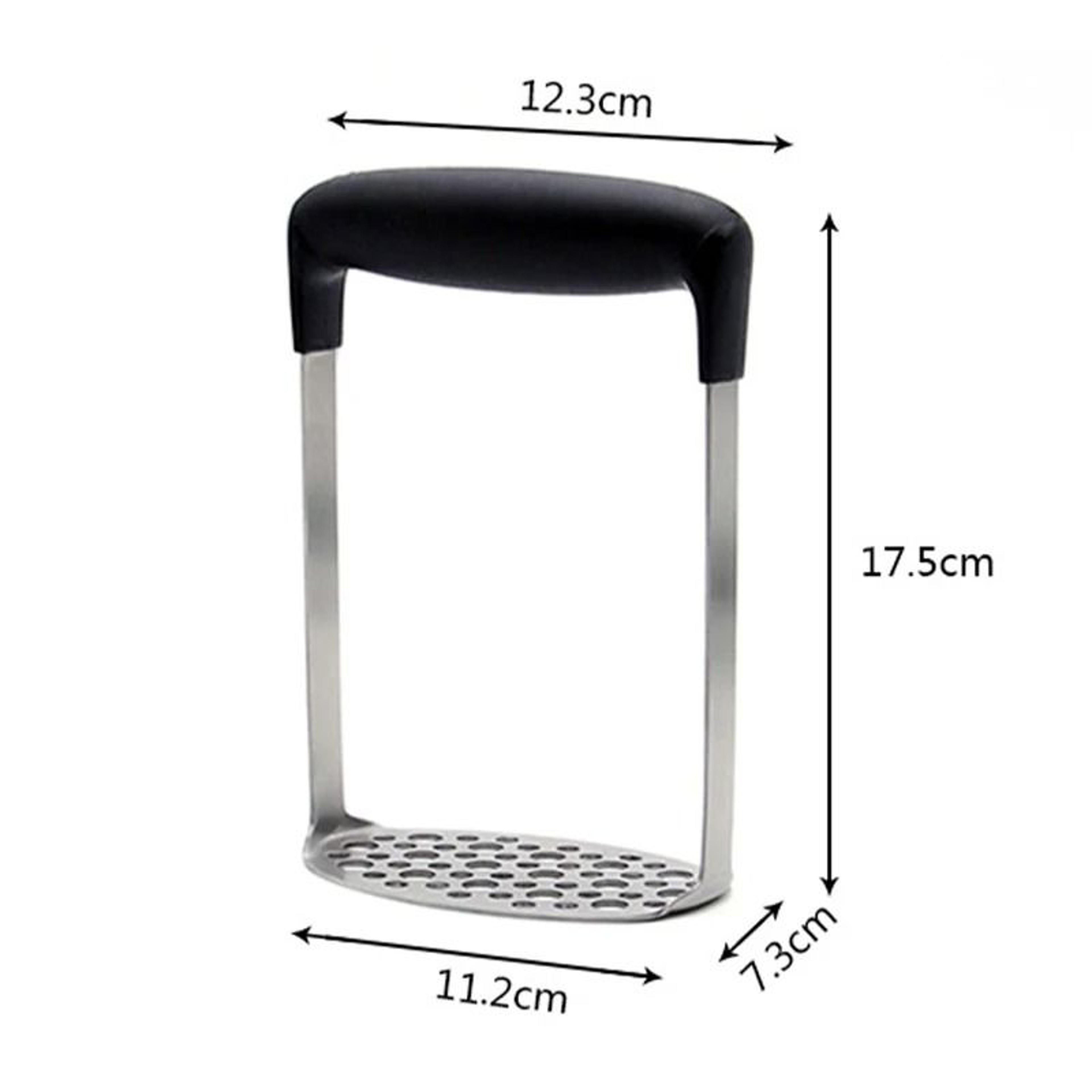 Stainless Steel Potato Masher  HeavyDuty Press For Smooth Mashed Potatoes Fruits And Juices 7