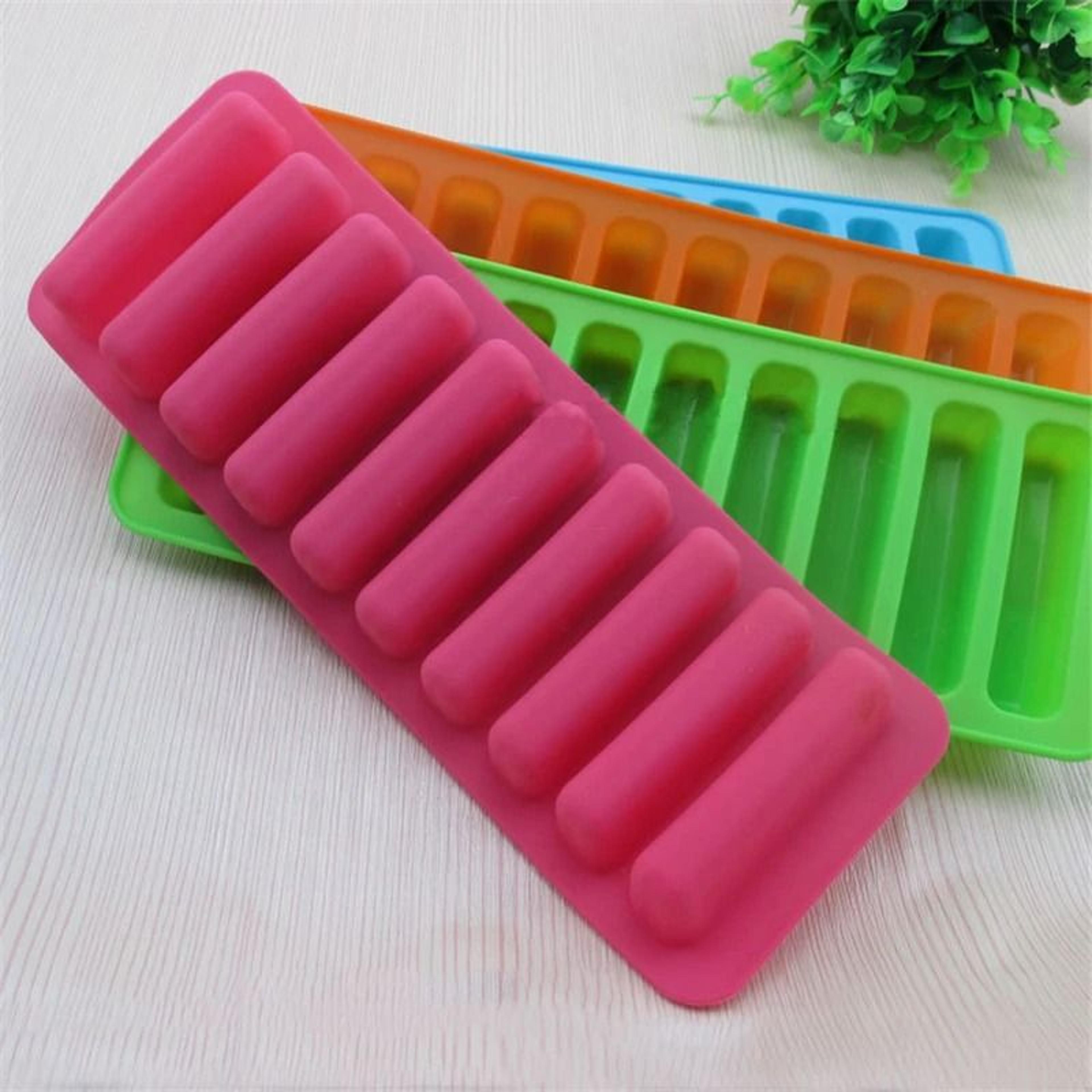 Creative Silicone Ice Cube Tray  10Grid FingerShaped Mold For Water Bottles Ice Cream Chocolate And 4