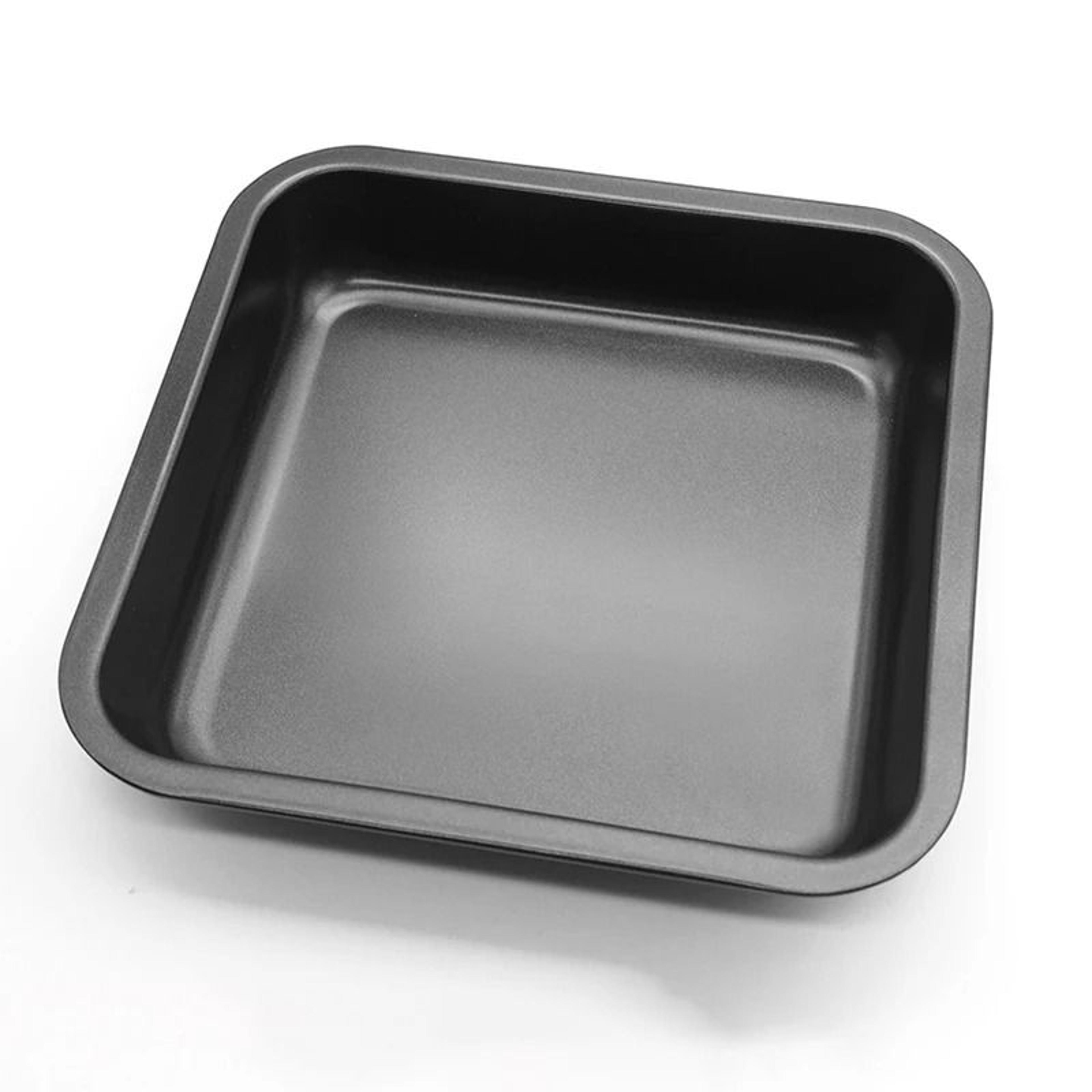 75 Inch Square Non Stick Baking Tray Carbon Steel Cake Bread Toast Pan 7
