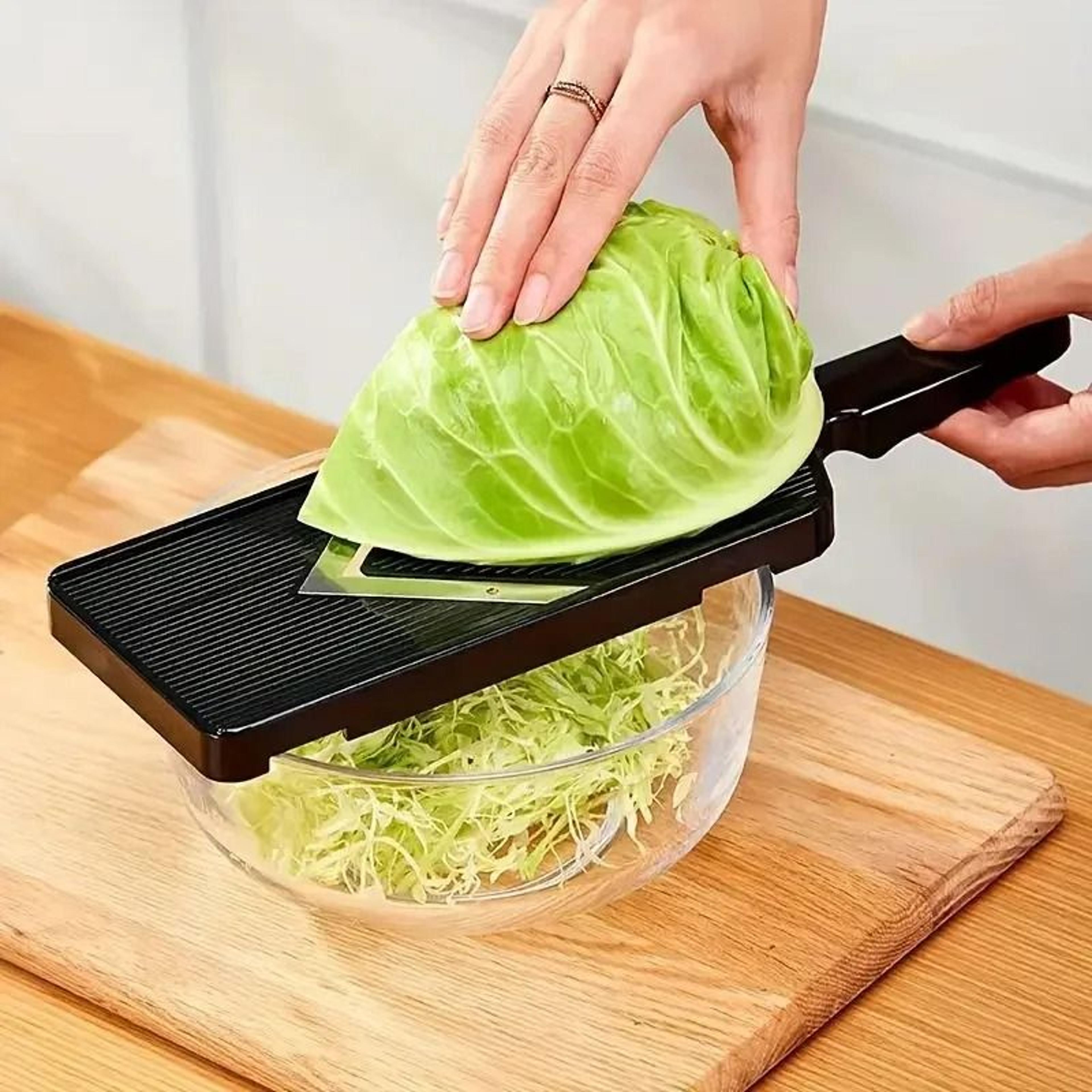 manual vegetable slicer stainless steel cabbage shredder and grater kitchen tool