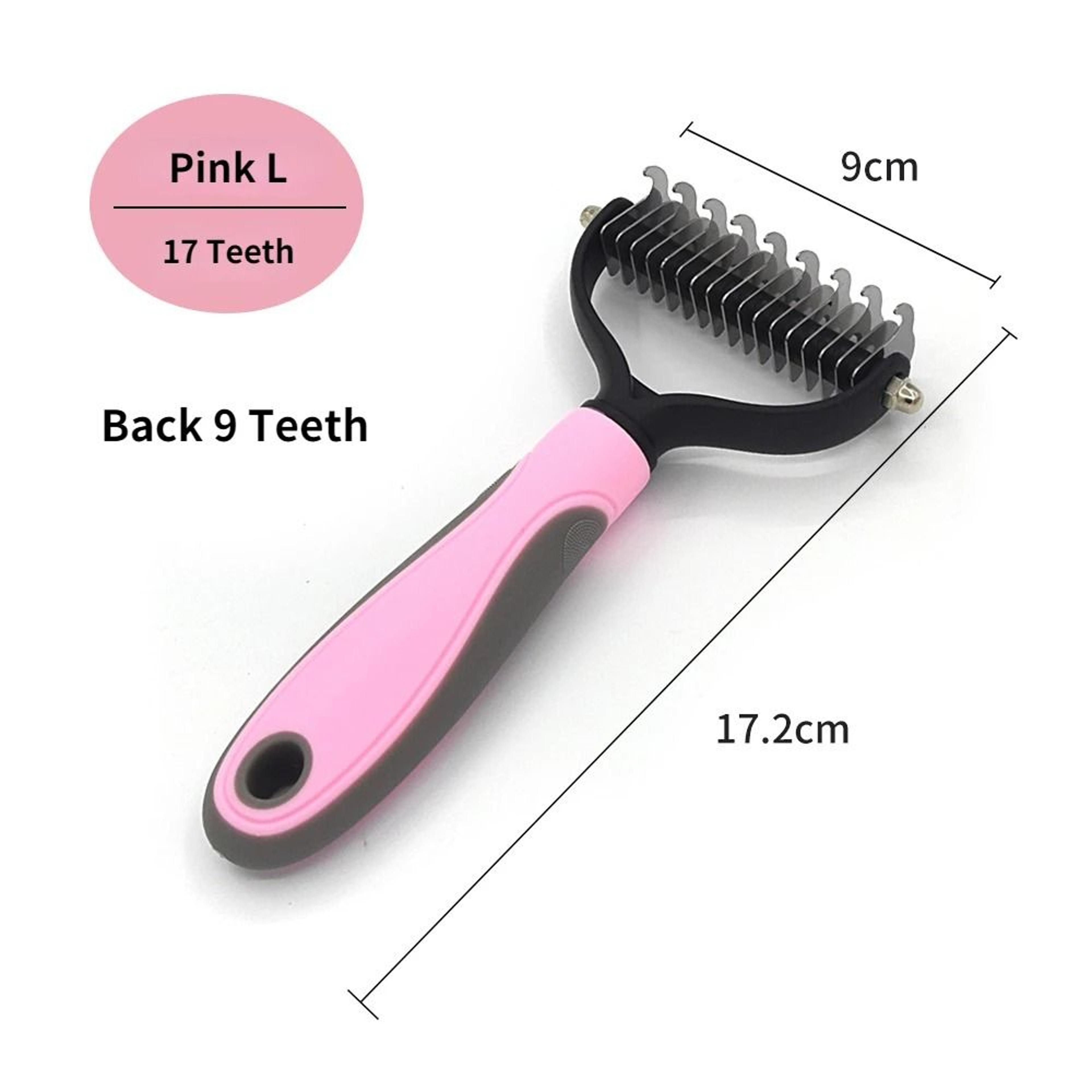 Professional Pet Deshedding Brush For Dogs And Cats 10