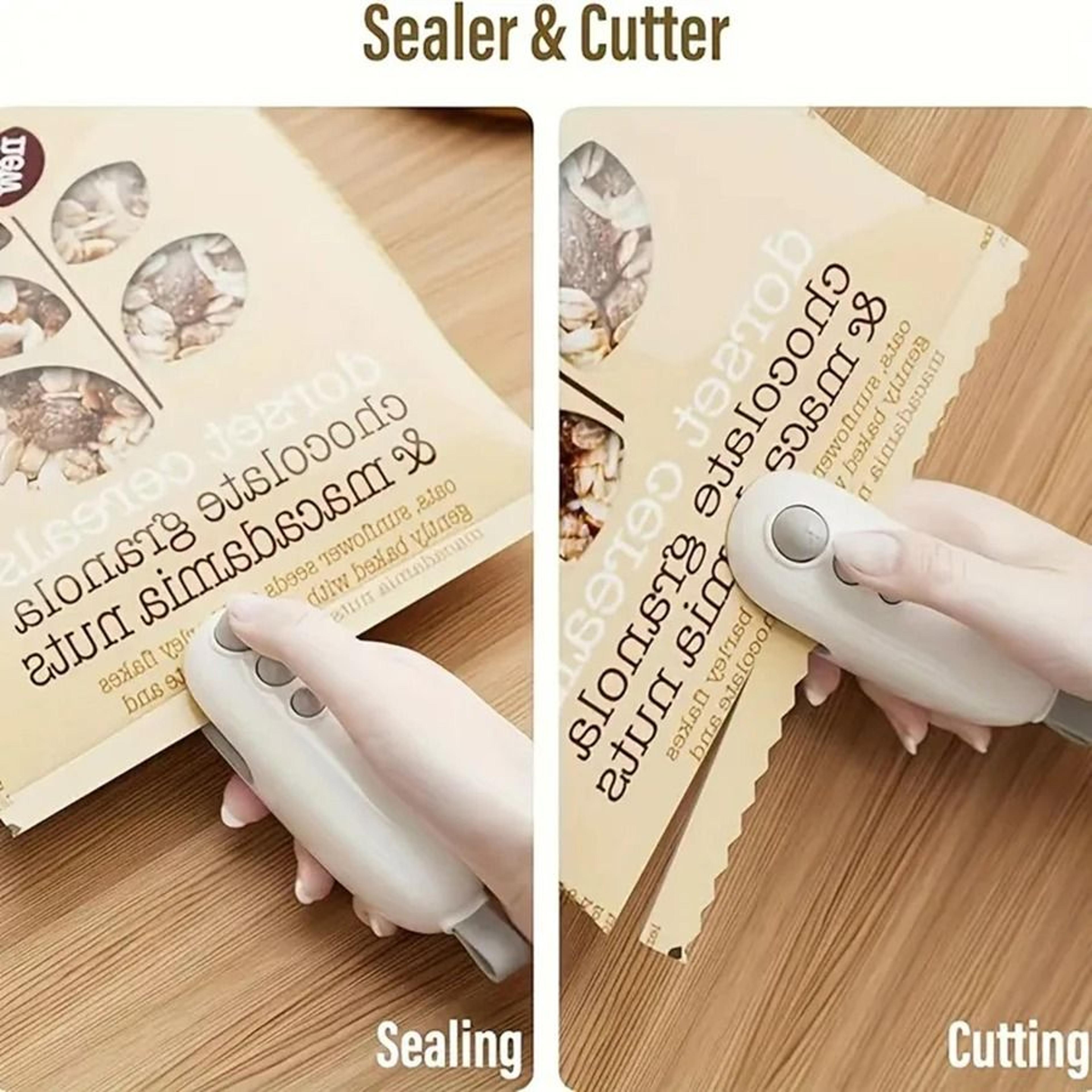 Mini Bag Sealing Machine Rechargeable Portable Sealer 2