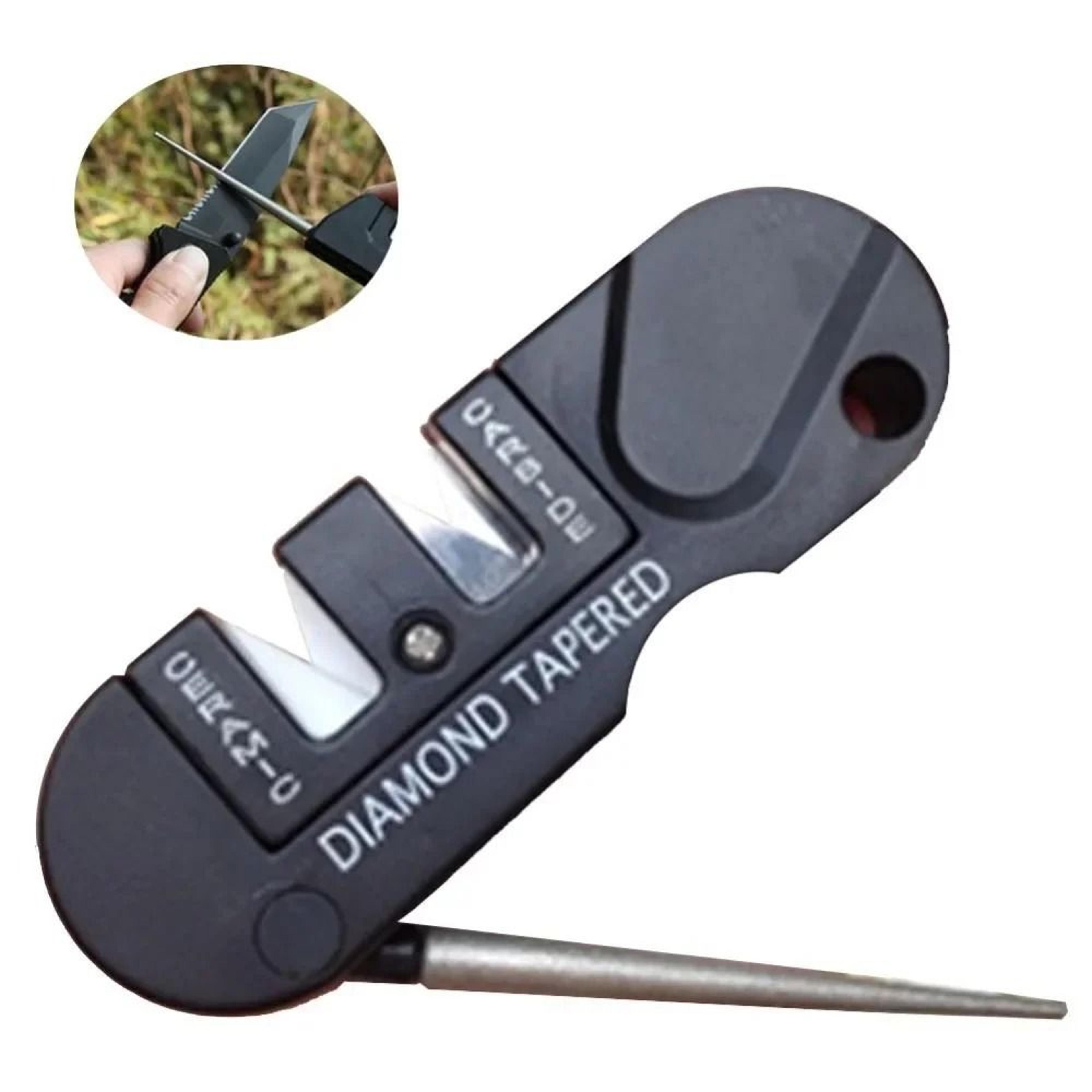 4 In 1 Portable Knife Sharpener And Outdoor Survival Tool 1