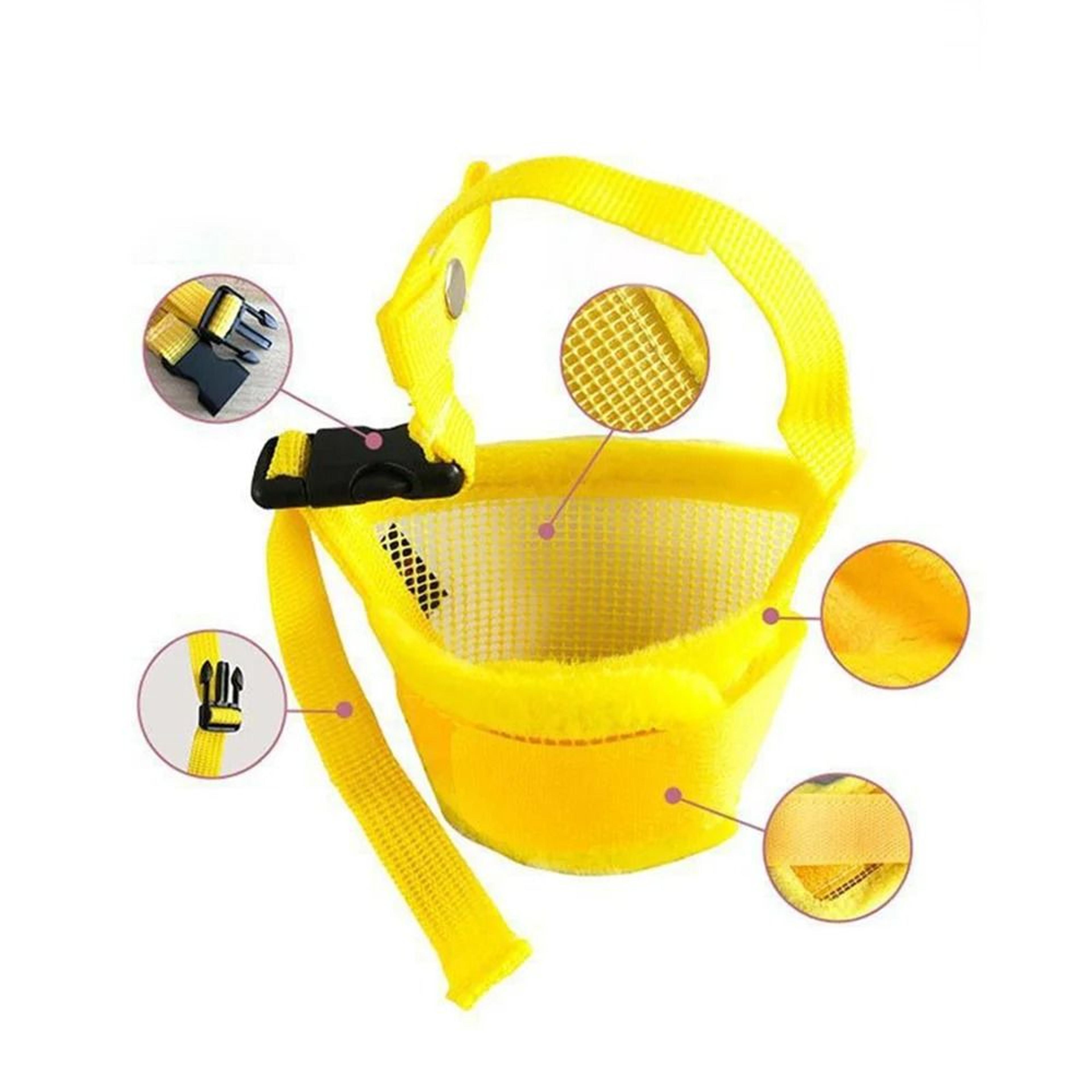 Adjustable Mesh Dog Muzzle  Breathable AntiBarking And AntiBiting Pet Mouth Cover 5