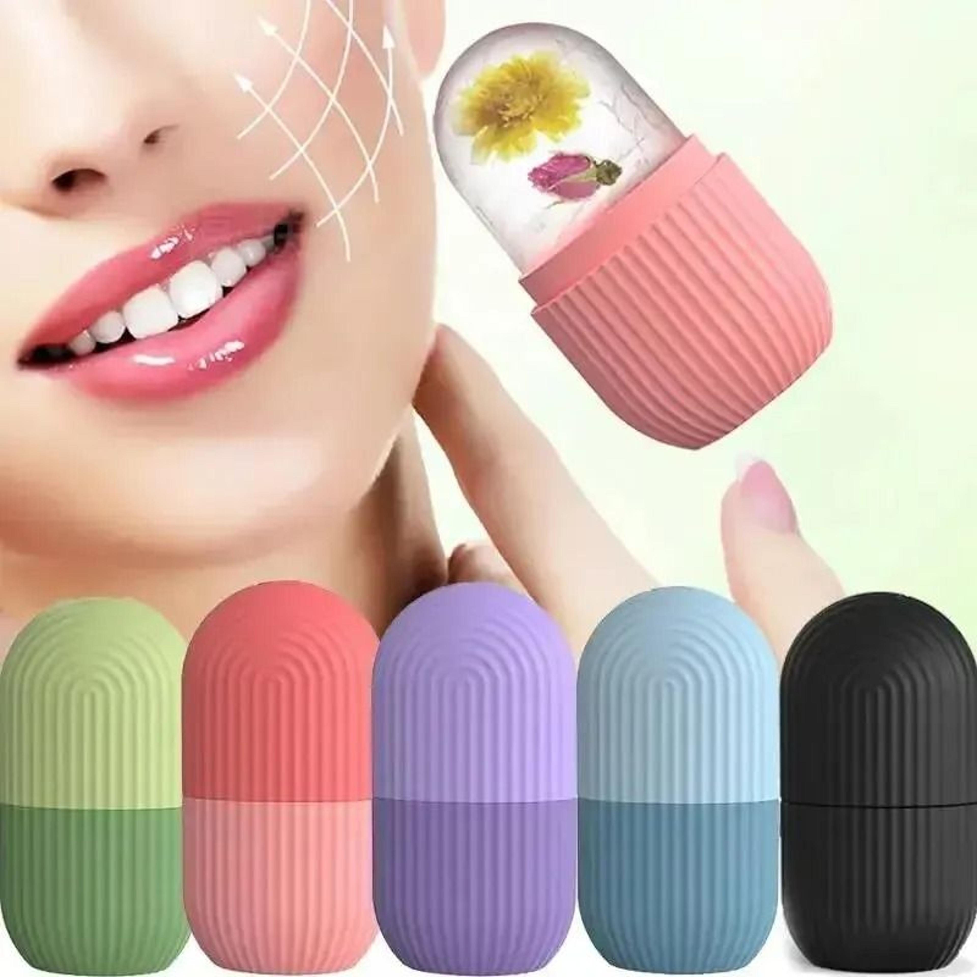 Silicone Ice Cube Face Massager For Lifting Contouring And Skin Rejuvenation 0