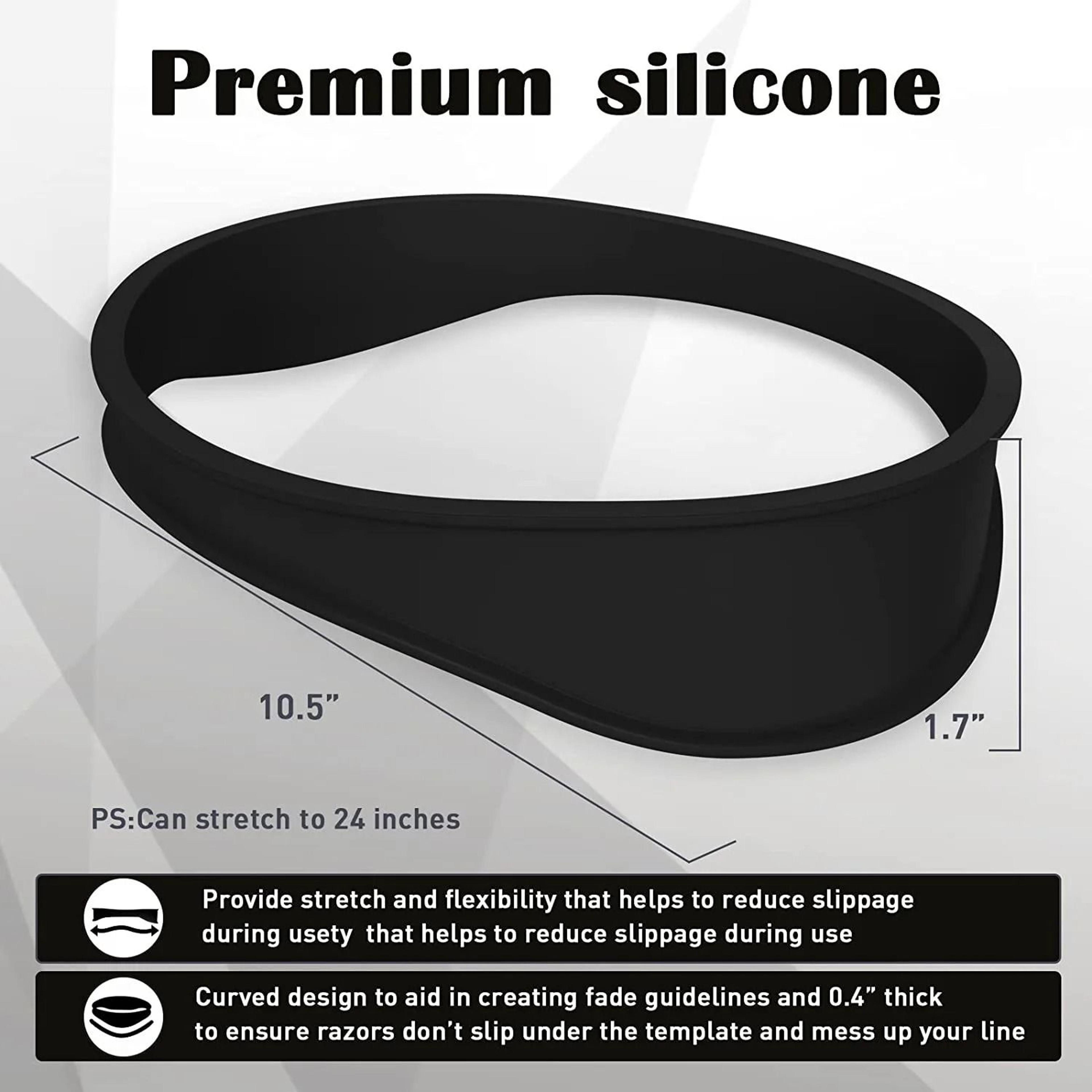 Silicone Hair Cutting Guide And Neckline Shaving Template For DIY Home Haircuts 3