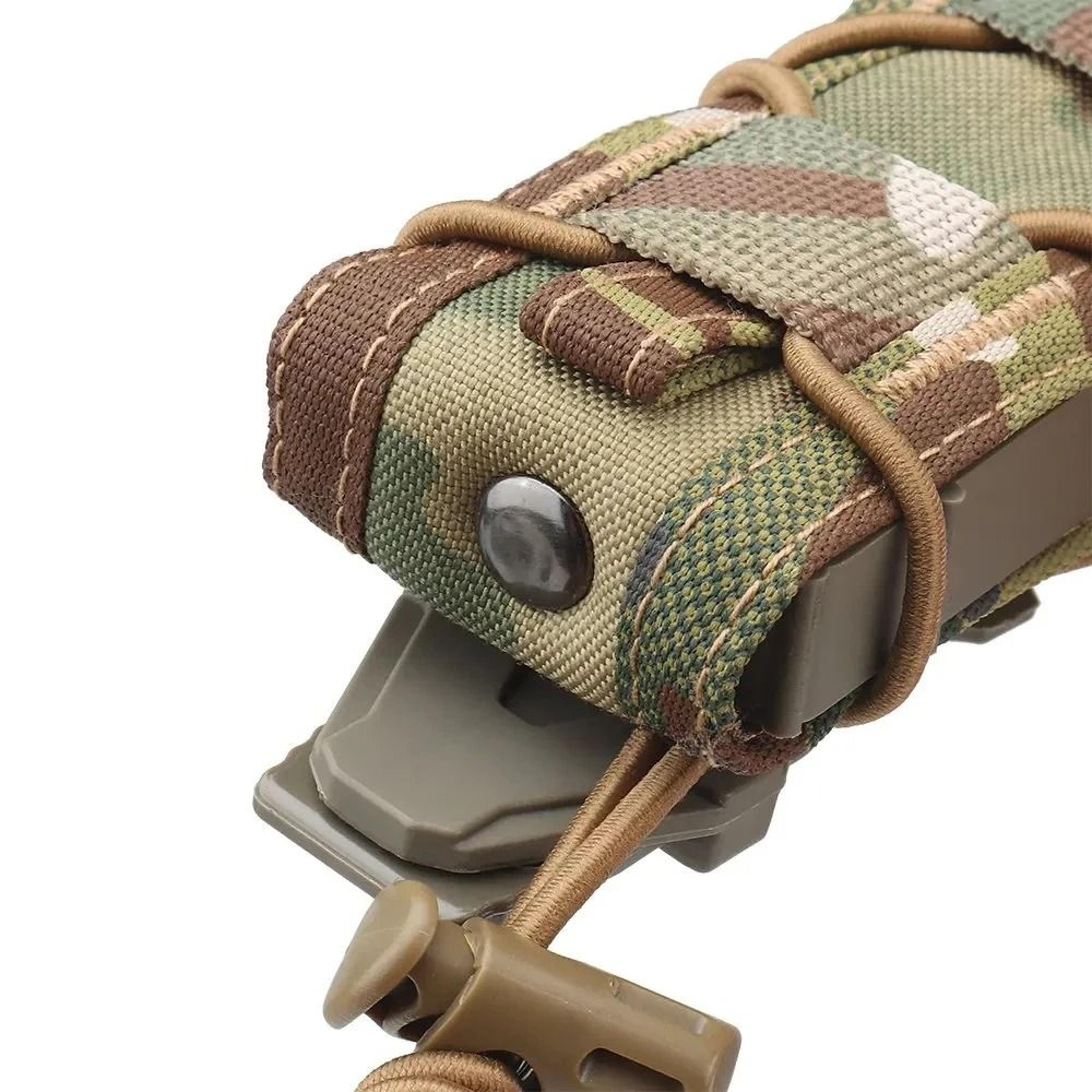 Tactical Magazine Pouch 9mm Pistol Mag Holder MOLLE Flashlight And Knife Holster For Hunting And Sh 3