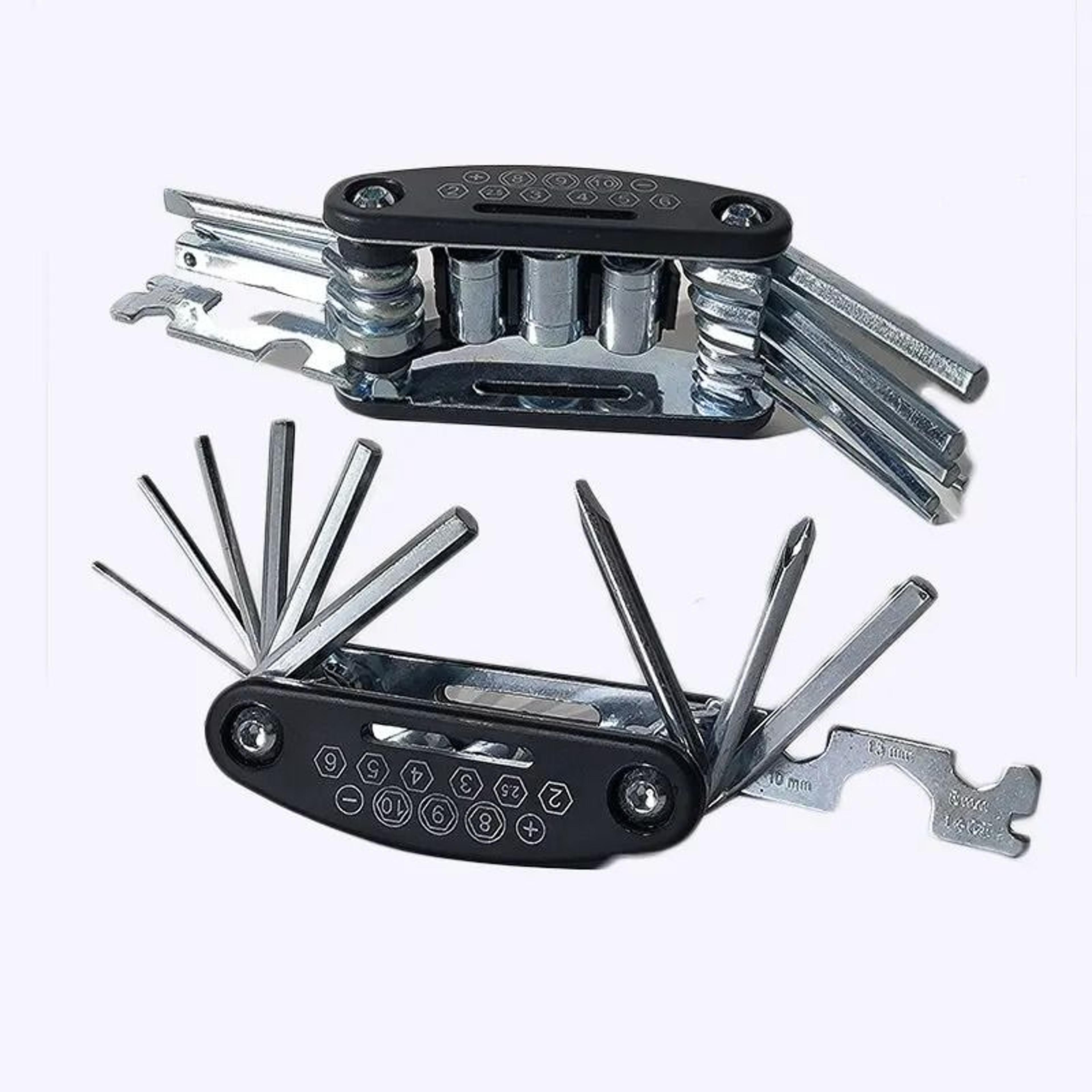 16in1 Portable Bicycle MultiTool Kit For Mountain And Road Bike Repair 3
