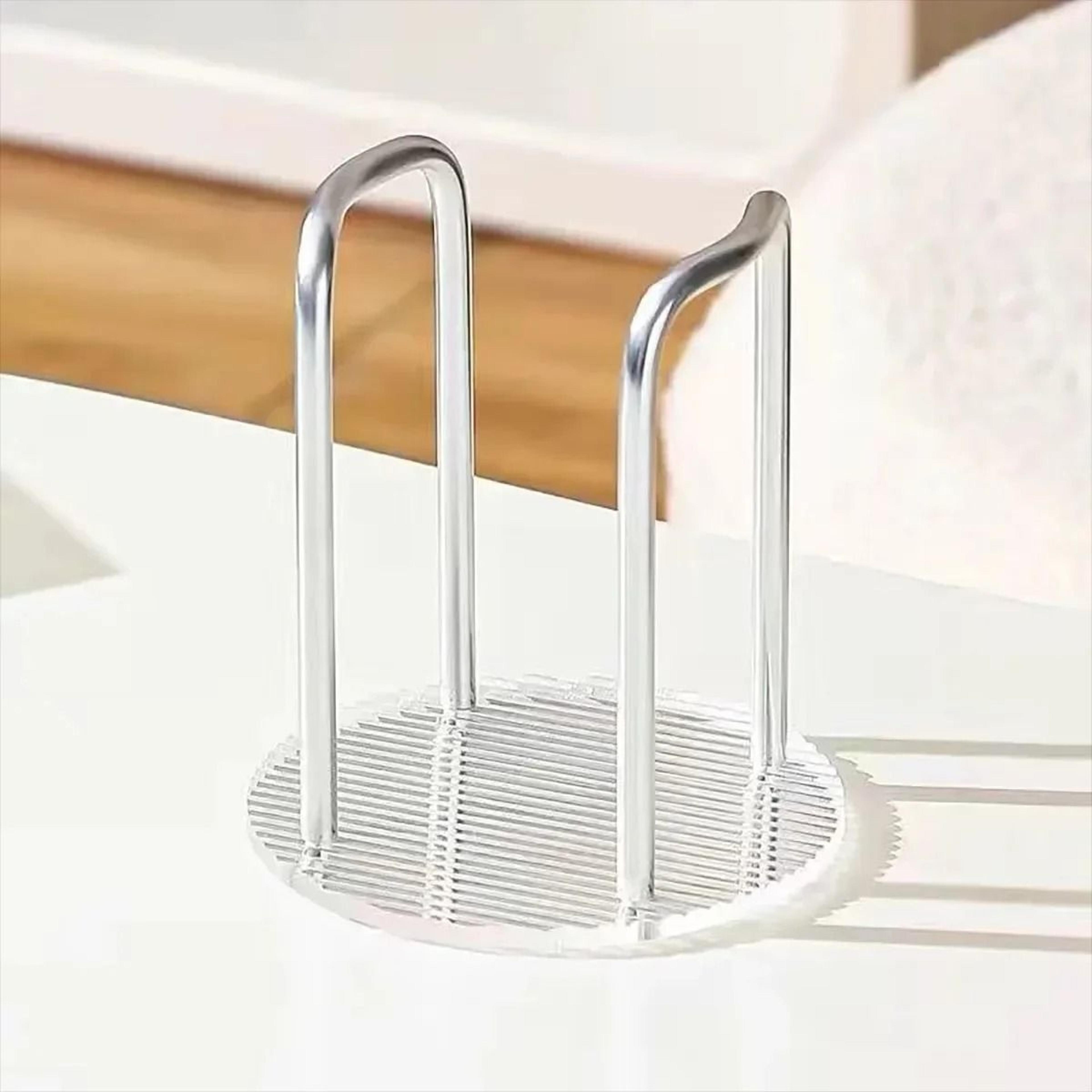 Luxury Disposable Cup Storage Holder  Water And Tea Cup Organizer Rack With Long Stick Display Stan 7
