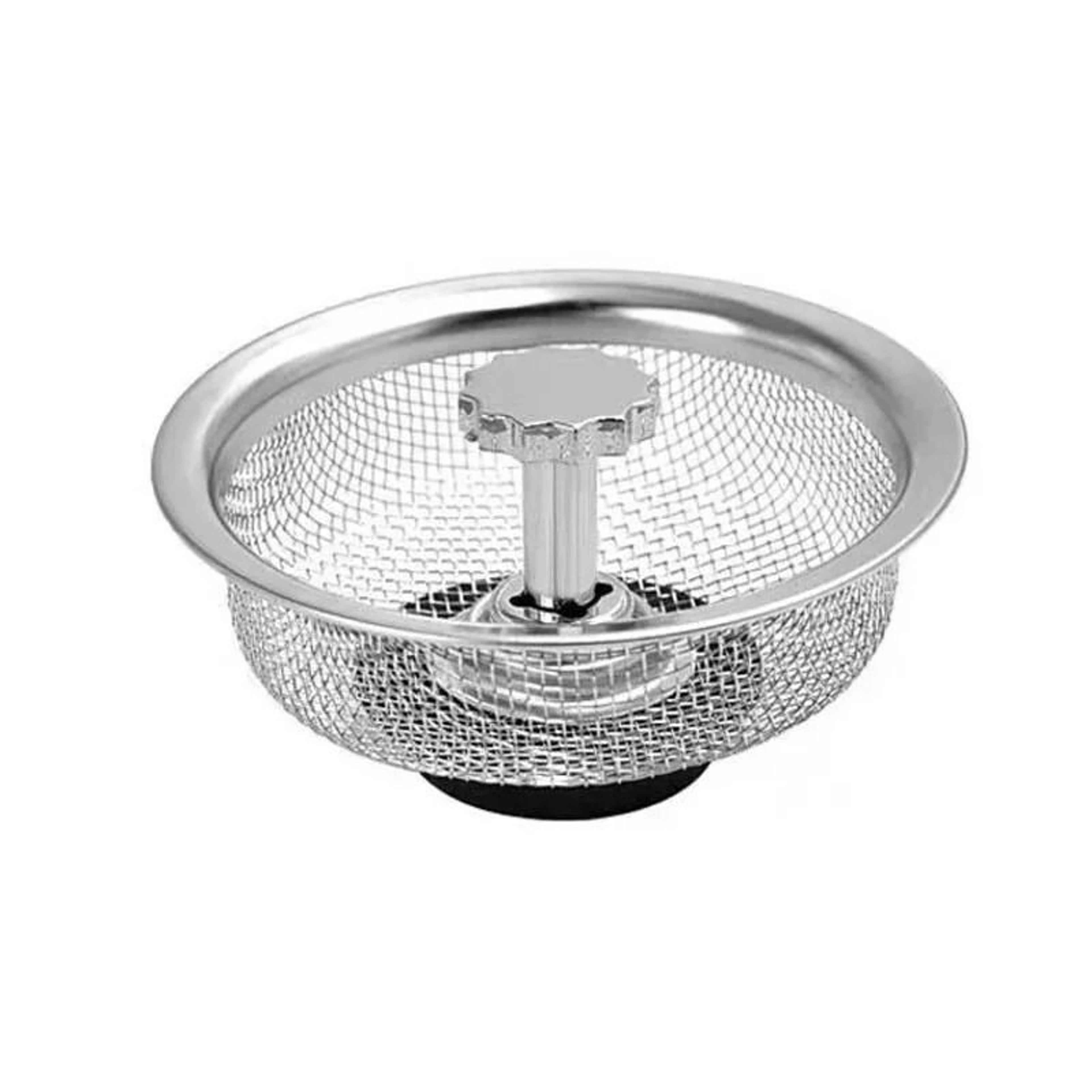 Stainless Steel Sink Filter Stopper  2in1 Drain Strainer Plug With Handle For Kitchen And Washbasin 7