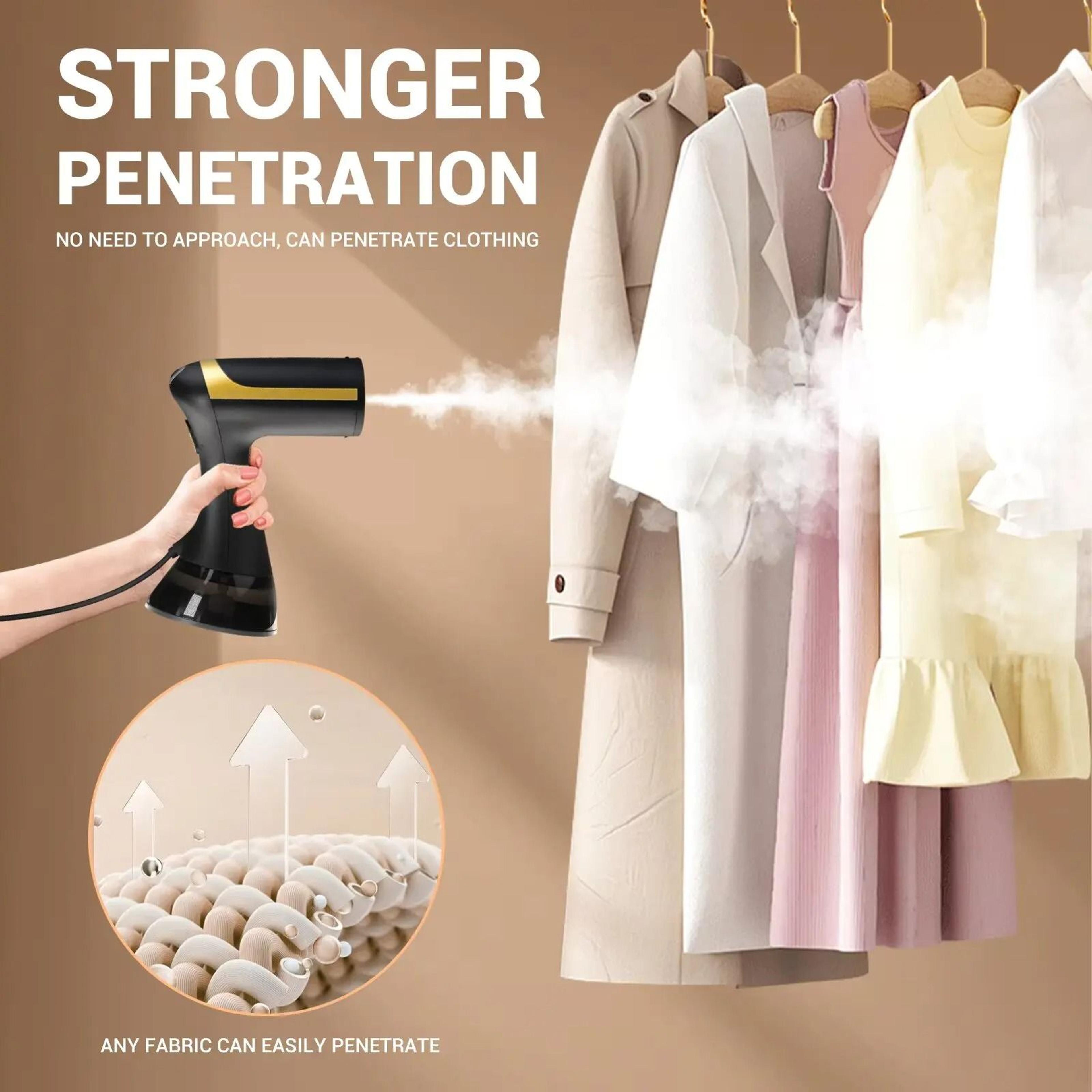 Handheld Garment Steamer 1500W Portable Steam Iron For Clothes With 350ml Tank 4