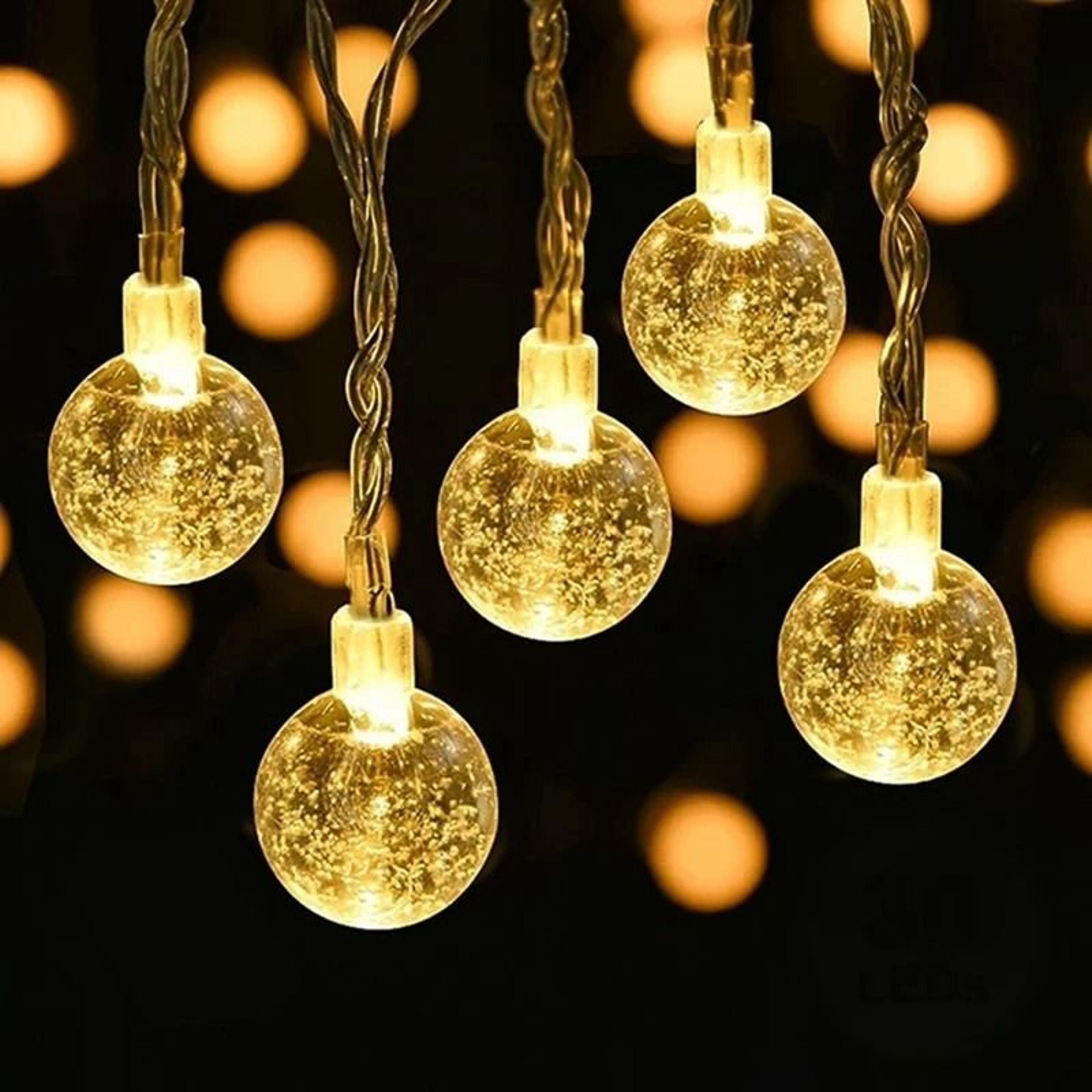LED Crystal Ball String Lights 7