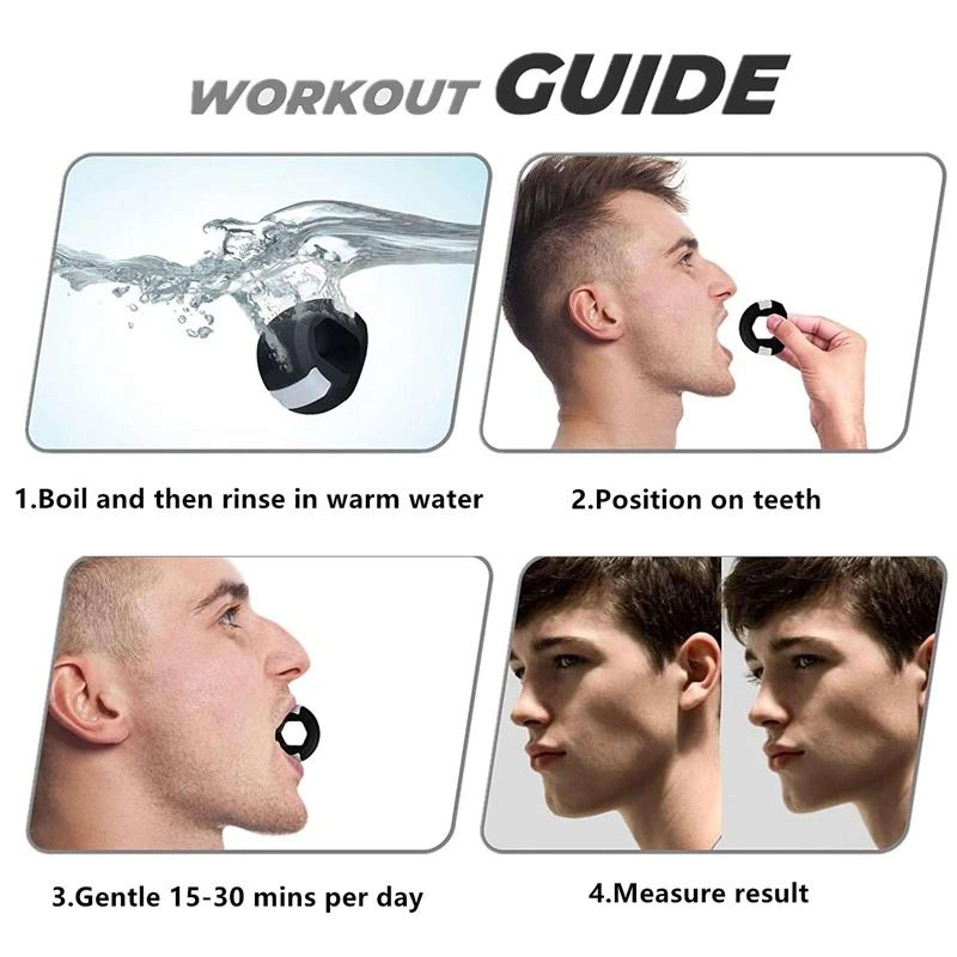 3Piece Jawline Exerciser Set 3