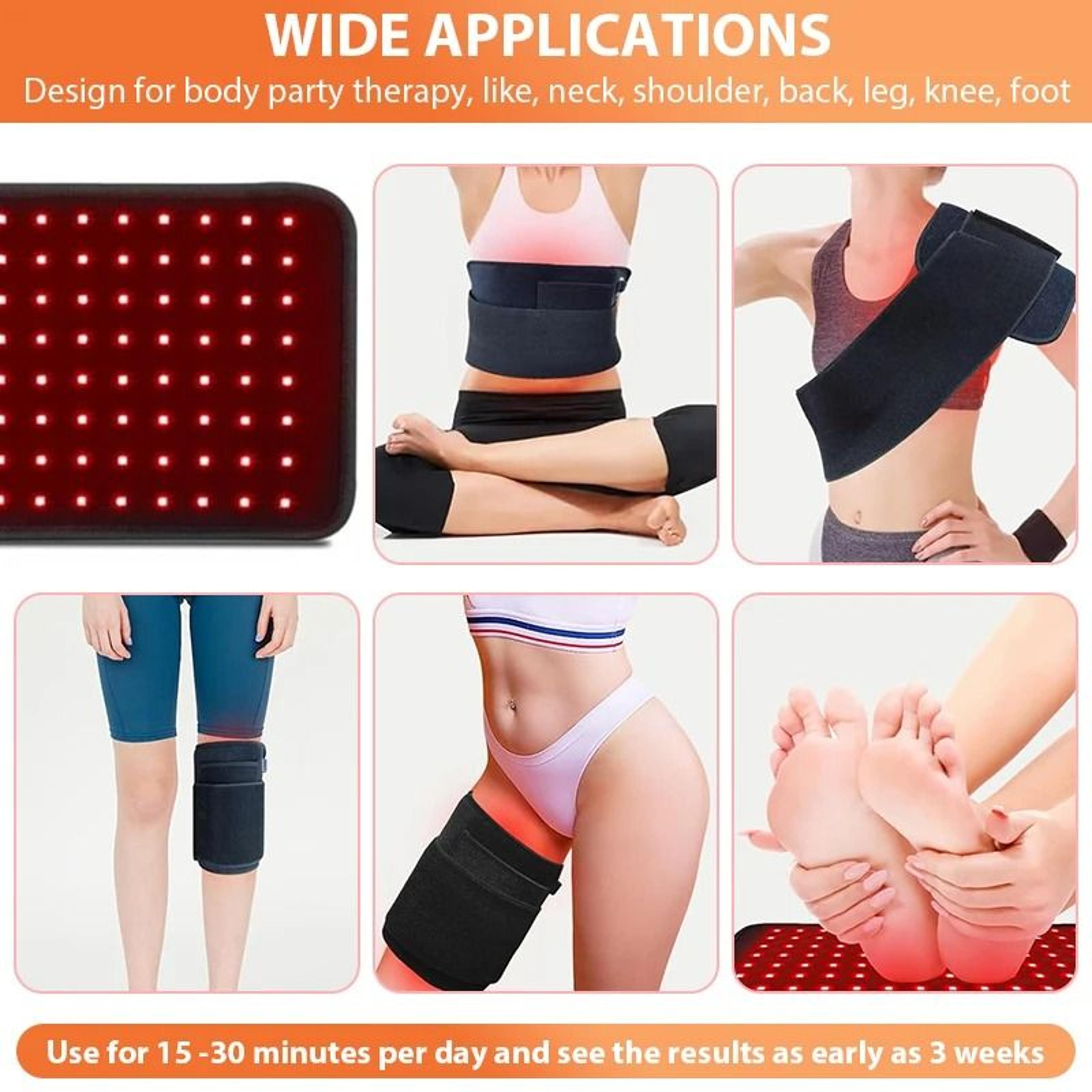 Infrared Red Light Therapy Belt With 120 LEDs For Deep Body Relief And Recovery 2
