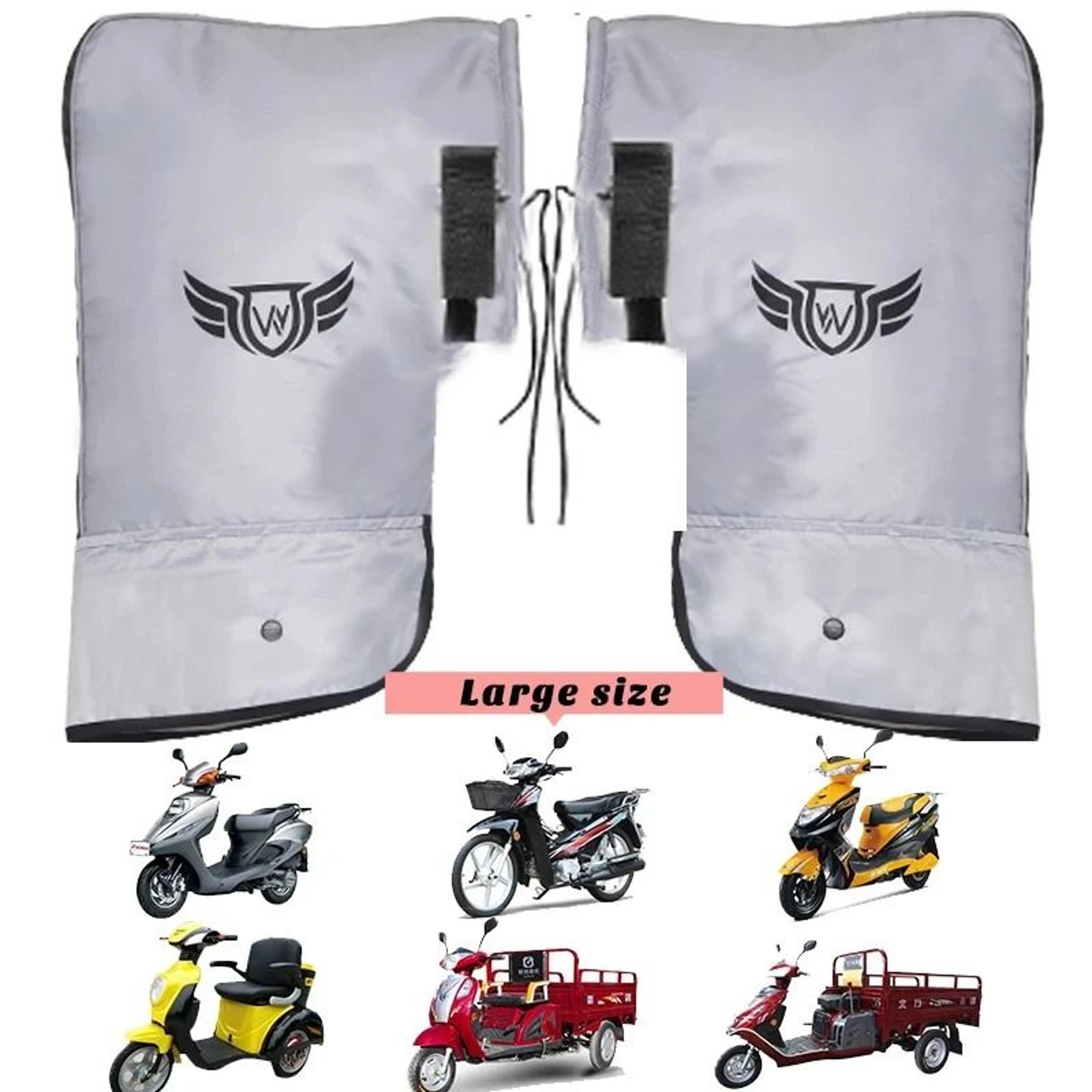 Motorcycle Handlebar Gloves Waterproof Winter Windproof Handle Covers 9