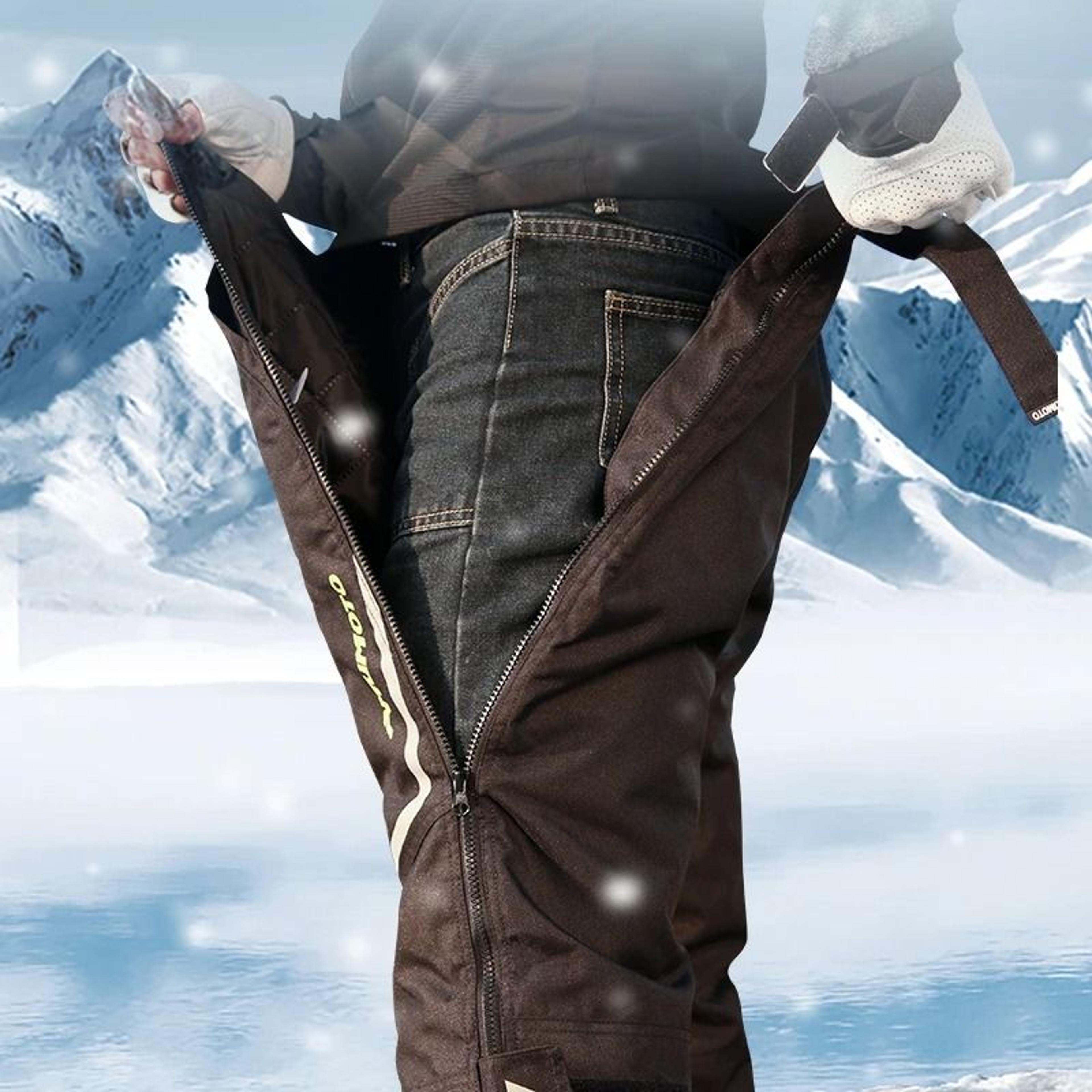 motorcycle waterproof thermal pants windproof riding protective trousers for men and women