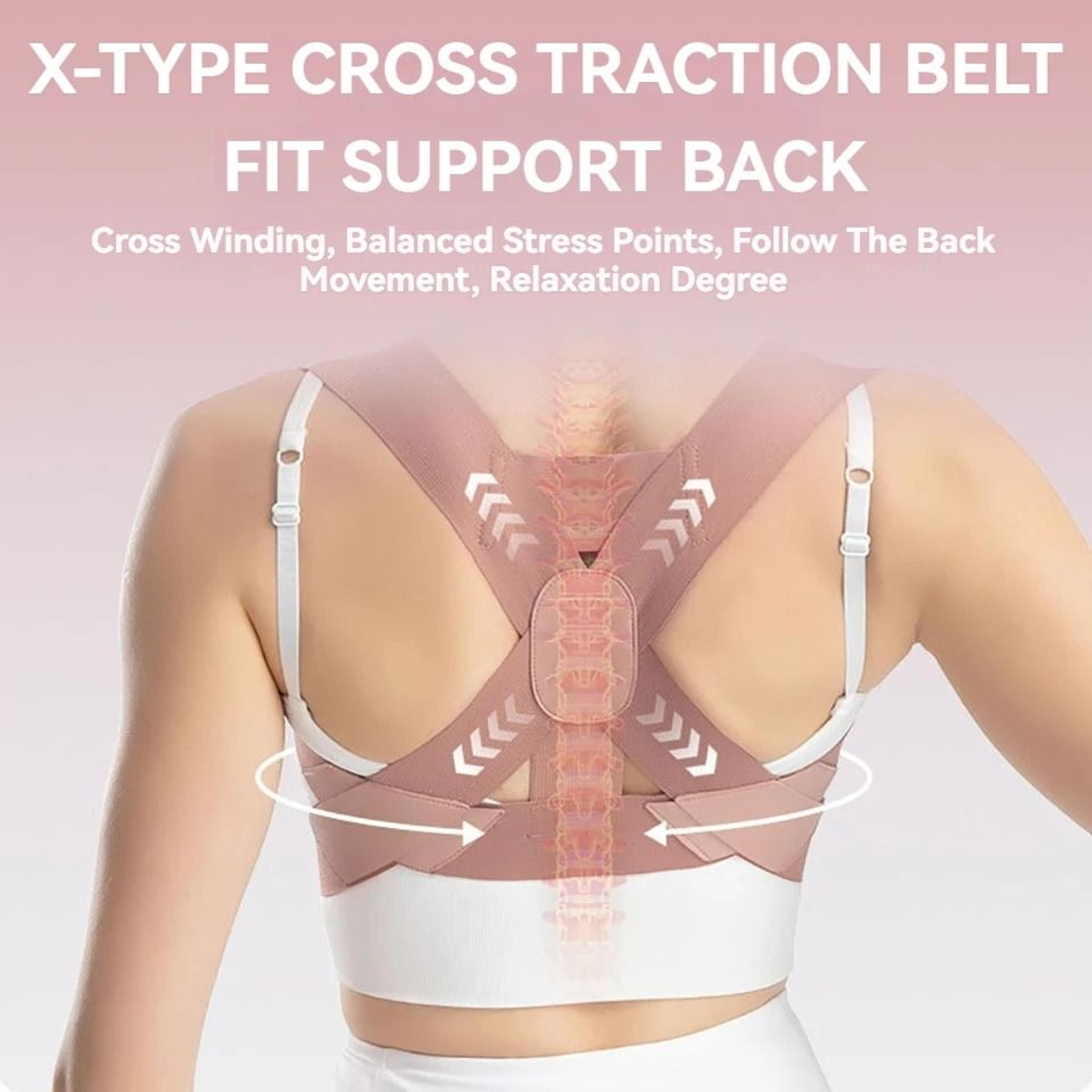 Invisible Back Posture Corrector Adjustable Straightening Belt 4