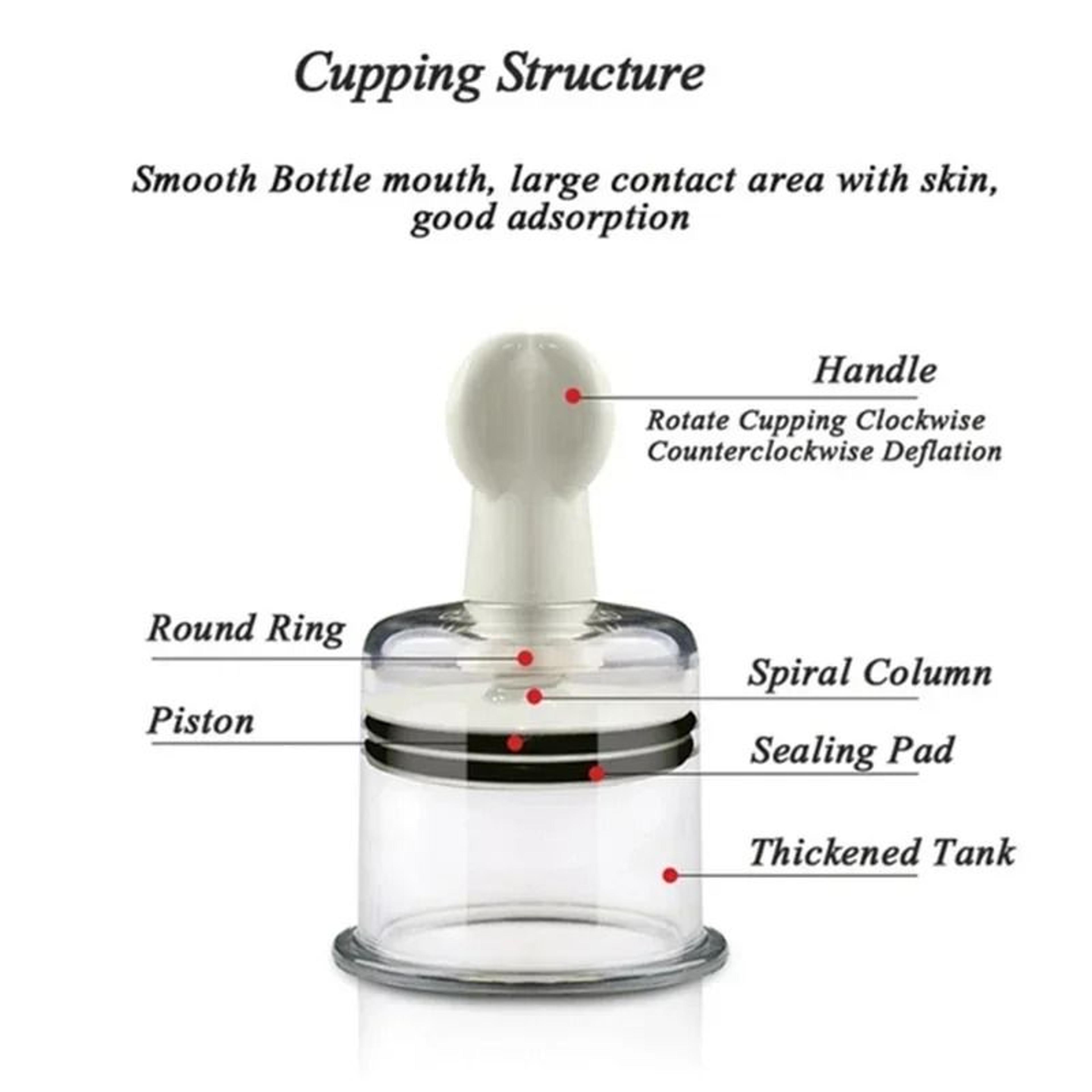 Vacuum Suction Massage Cupping Cup For Circulation And Relaxation 5
