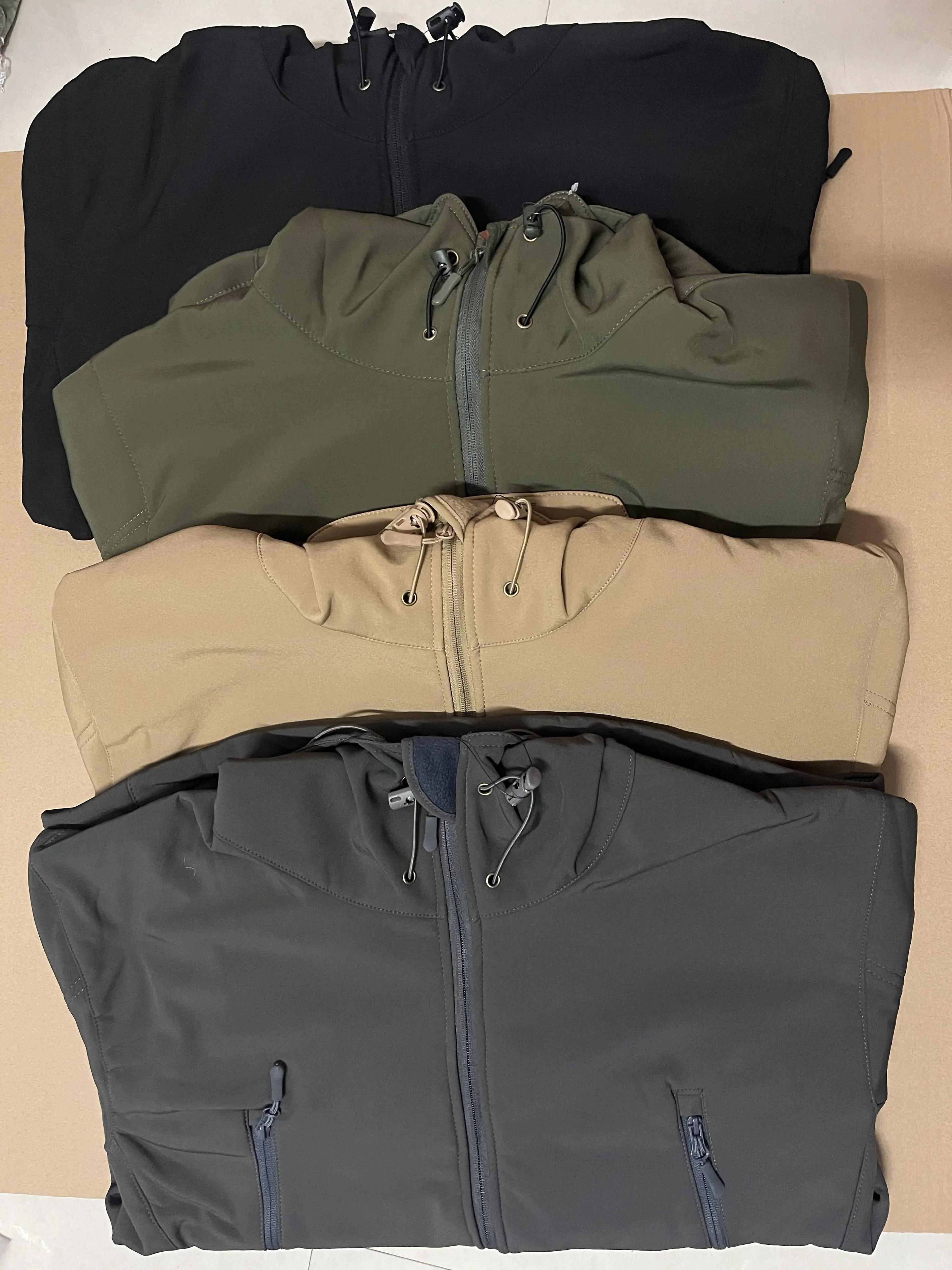 Waterproof Softshell Fleece Jacket And Pants  Mens Outdoor Hiking Camping And Skiing Set 5