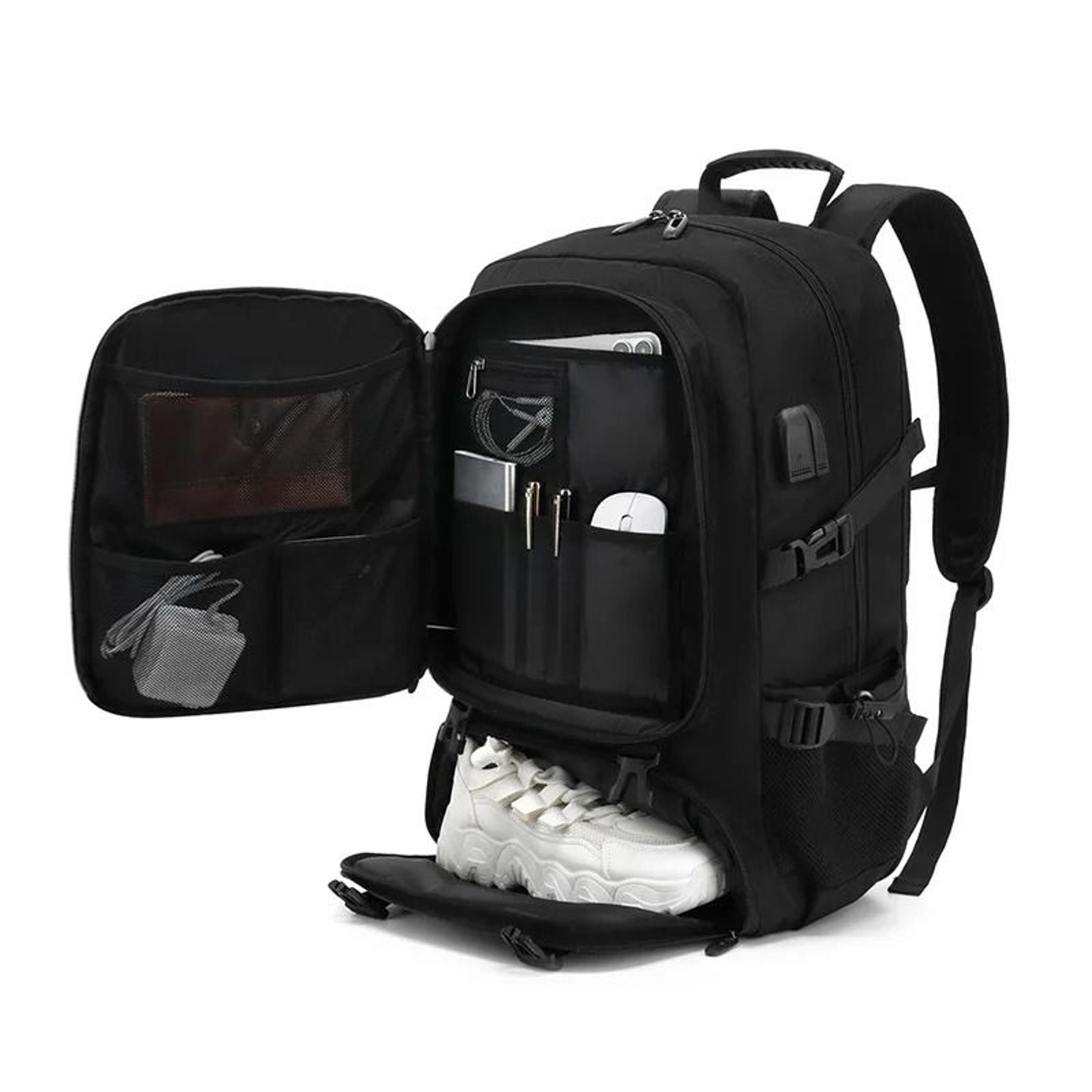 Large Capacity Waterproof Travel Backpack  50L And 80L Expandable Outdoor Hiking And Business Bag 0