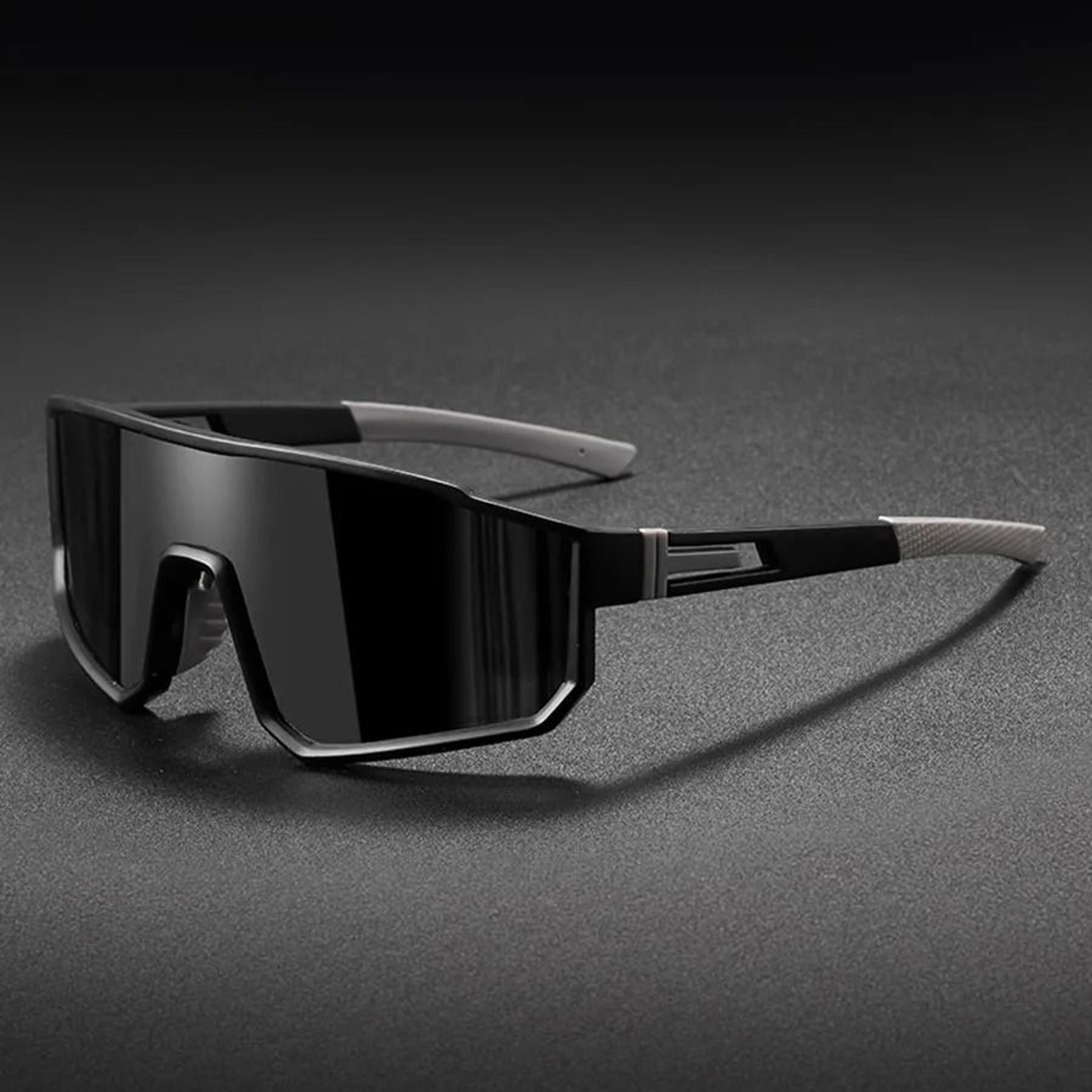 Mens Oversized Cycling Sunglasses Windproof UV Protection Sports Glasses For Outdoor Riding 7
