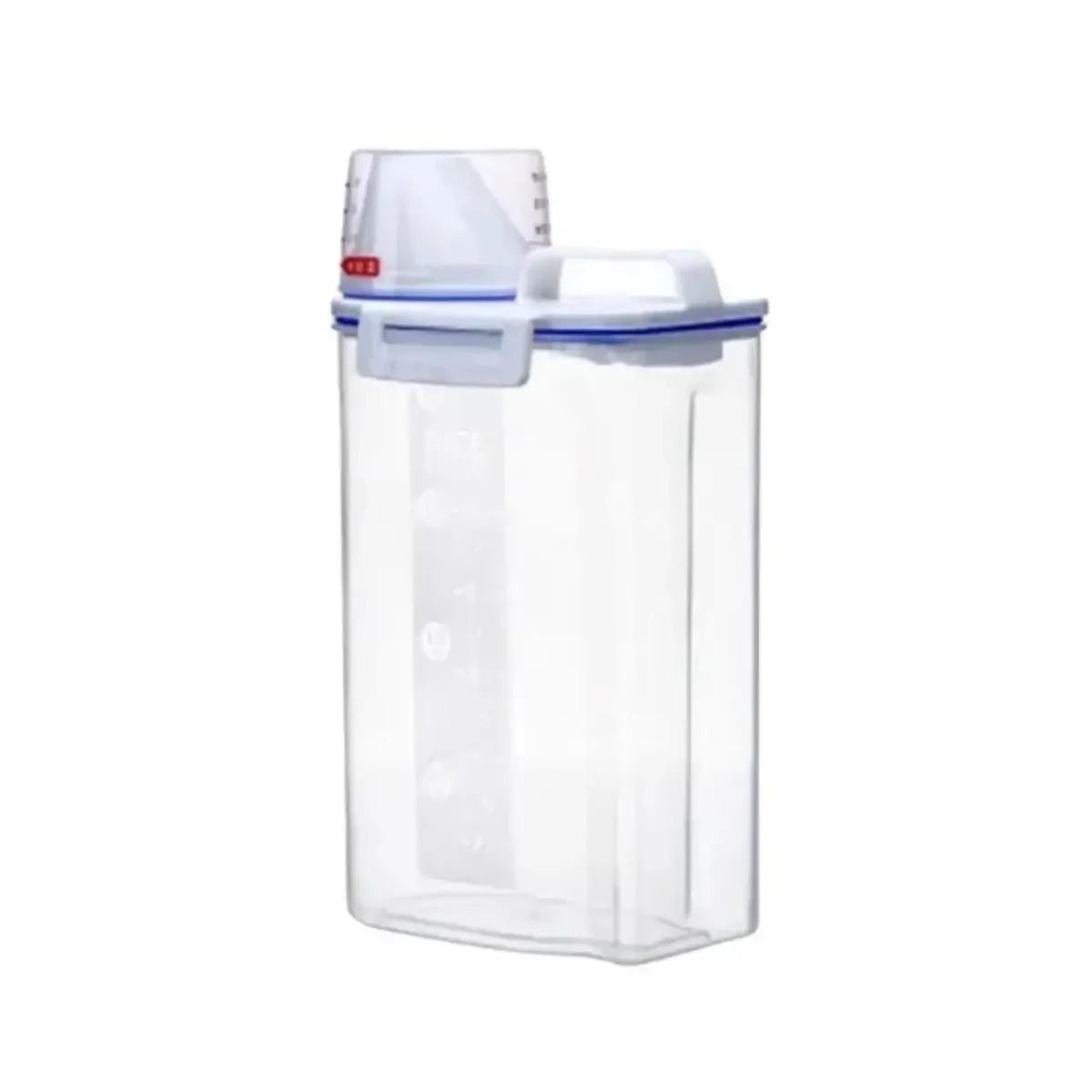 Rice And Grains Food Storage Canister With Measuring Cup Lid 6