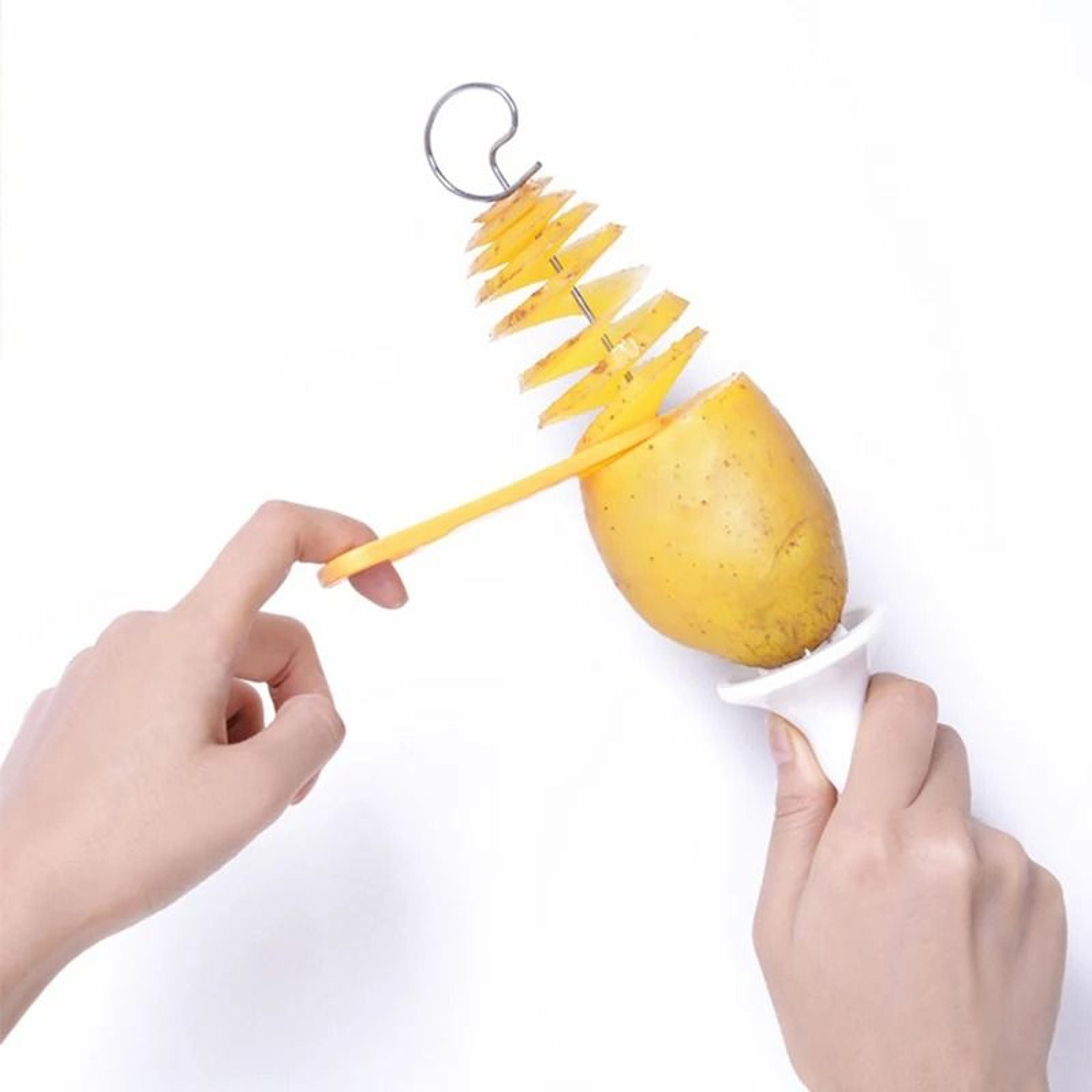Spiral Potato Cutter Stainless Steel Vegetable Spiralizer 2