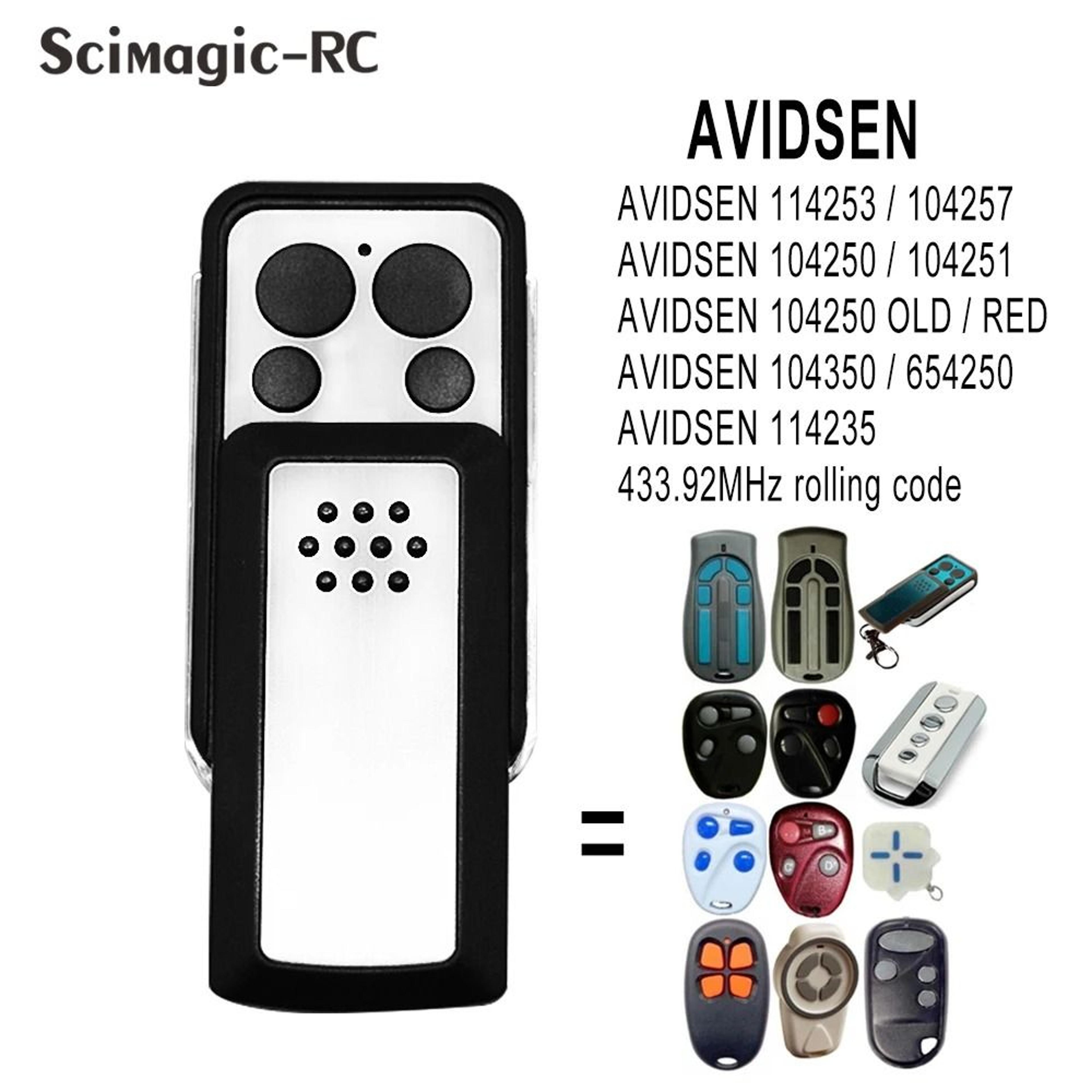 114253 Compatible Garage Remote 43392MHz 1
